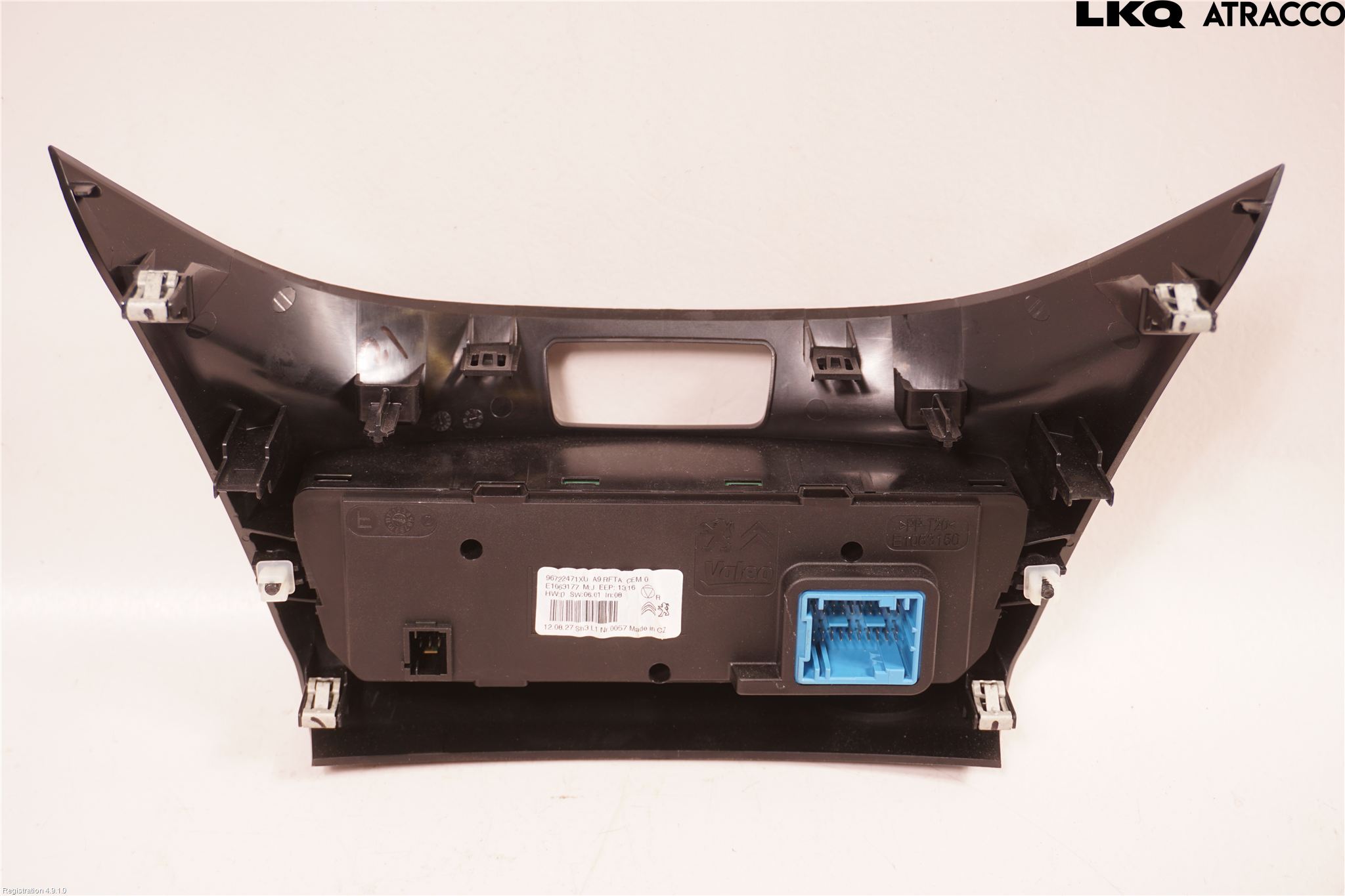 Peugeot 208 12-15 Varme Ac Betjening-Display