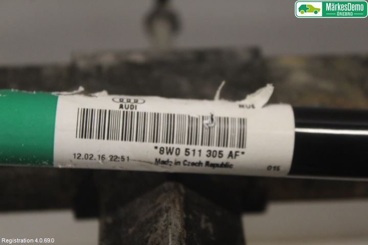 Audi A4/S4 B9 16-19 Stablisatorstag Bak