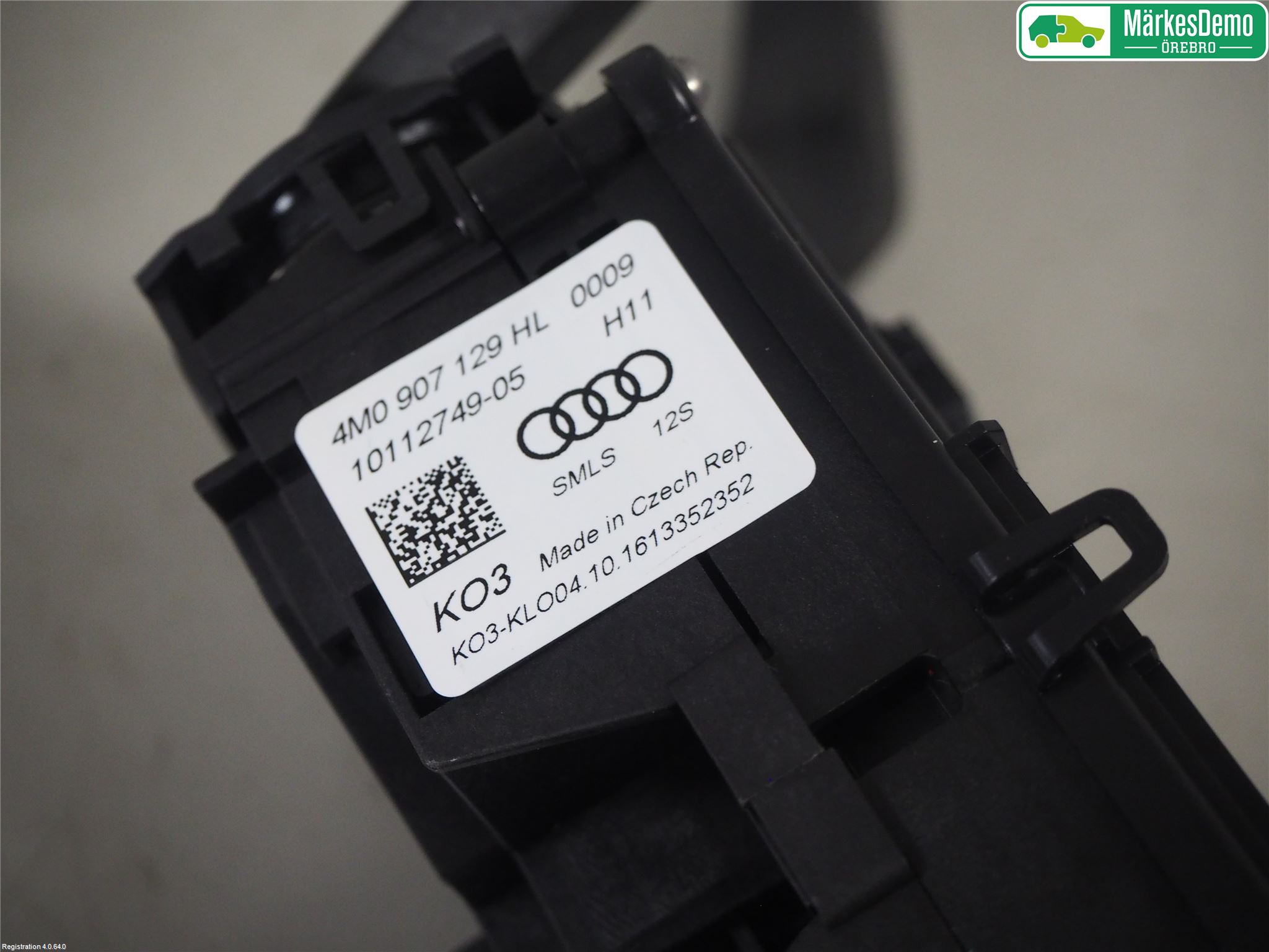 Audi A4/S4 B9 16-19 Bryter Ratt Kombi H Og V