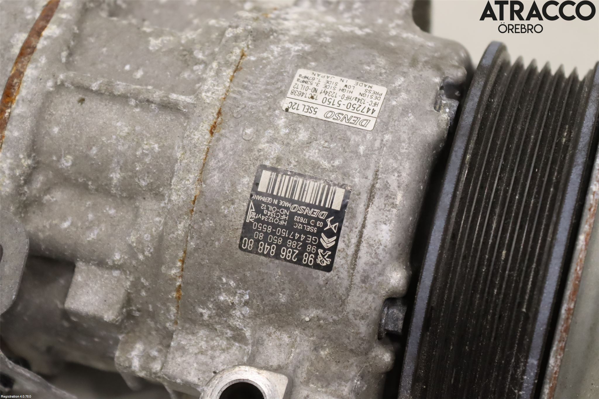 Peugeot 2008/E-2008 20- Varme Ac Kompressor