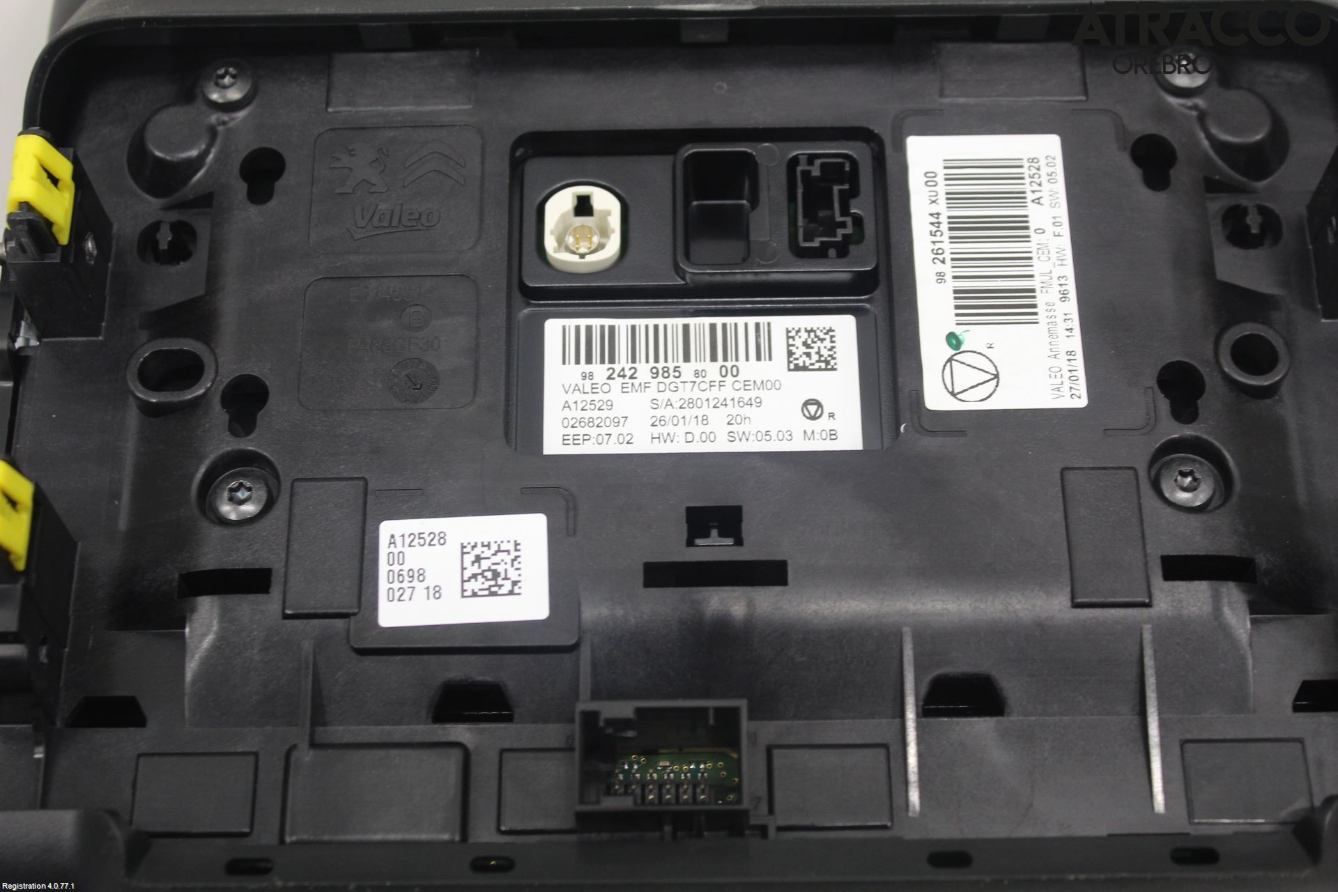 Citroen COTROEN C3 17-24 Stereo Radio Med Cd
