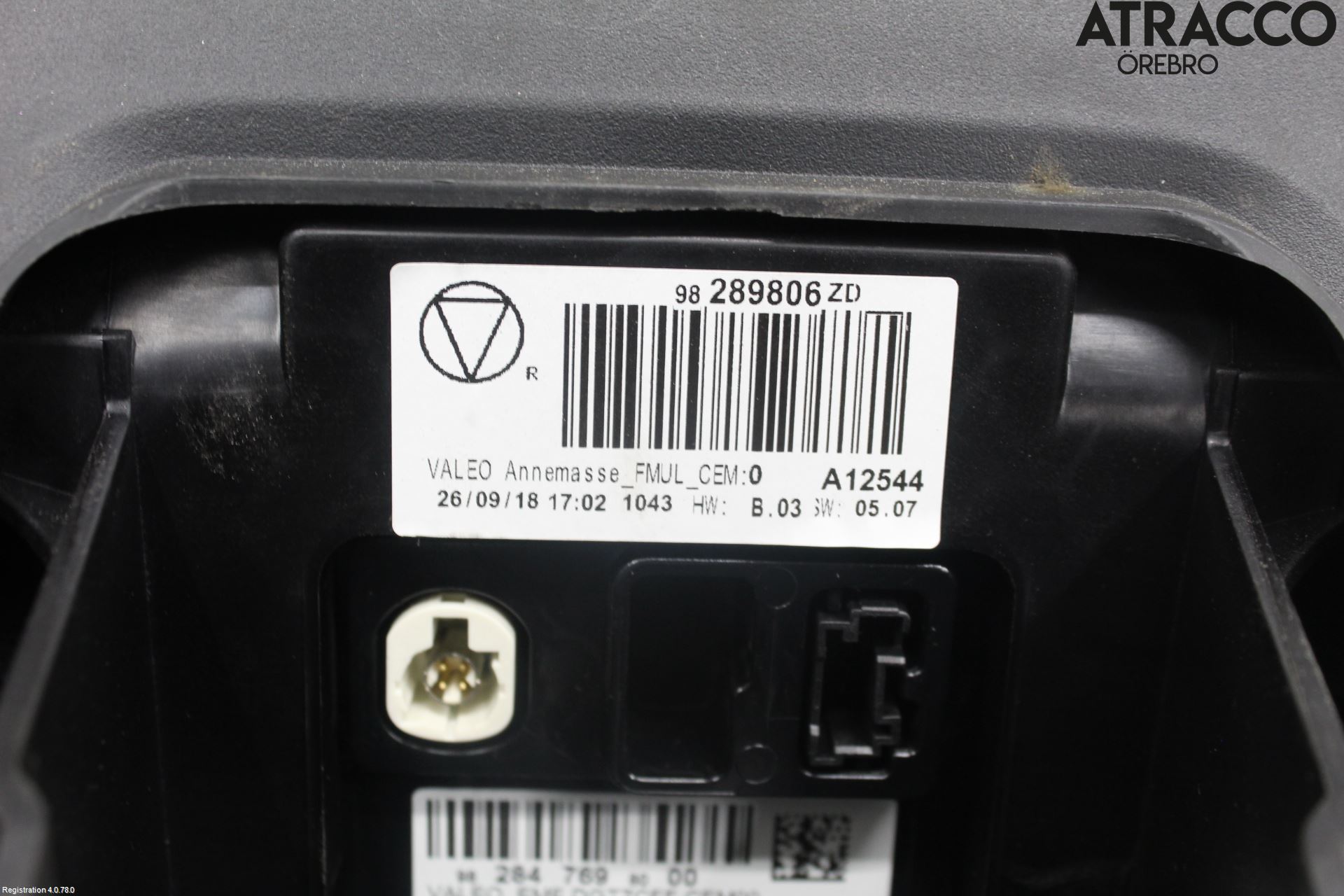 Citroen C4 CACTUS 14-20 Stereo Radio Med Cd