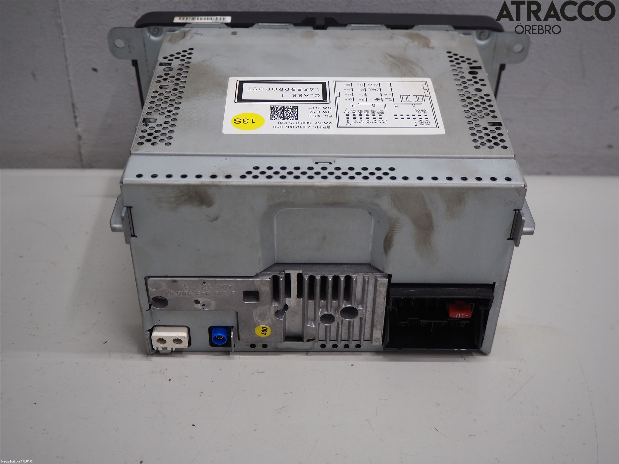 Volkswagen VW PASSAT 11-14 Stereo Radio Med Cd
