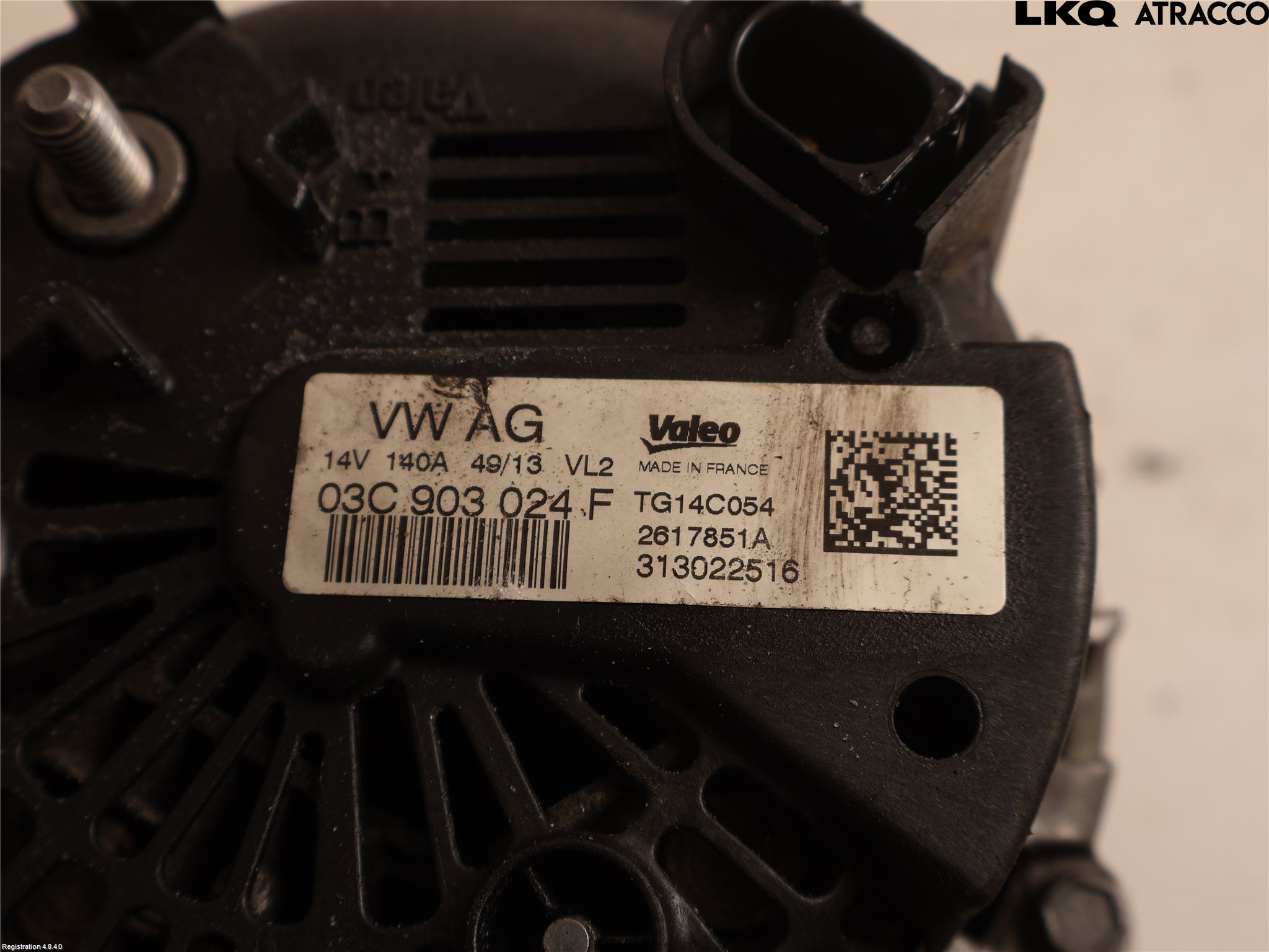 Volkswagen VW PASSAT 11-14 Dynamo