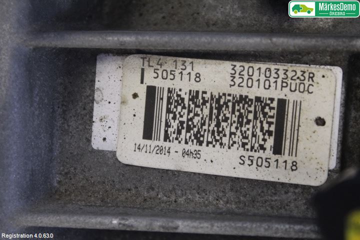 Nissan PULSAR Gearkasse 6 Trinn
