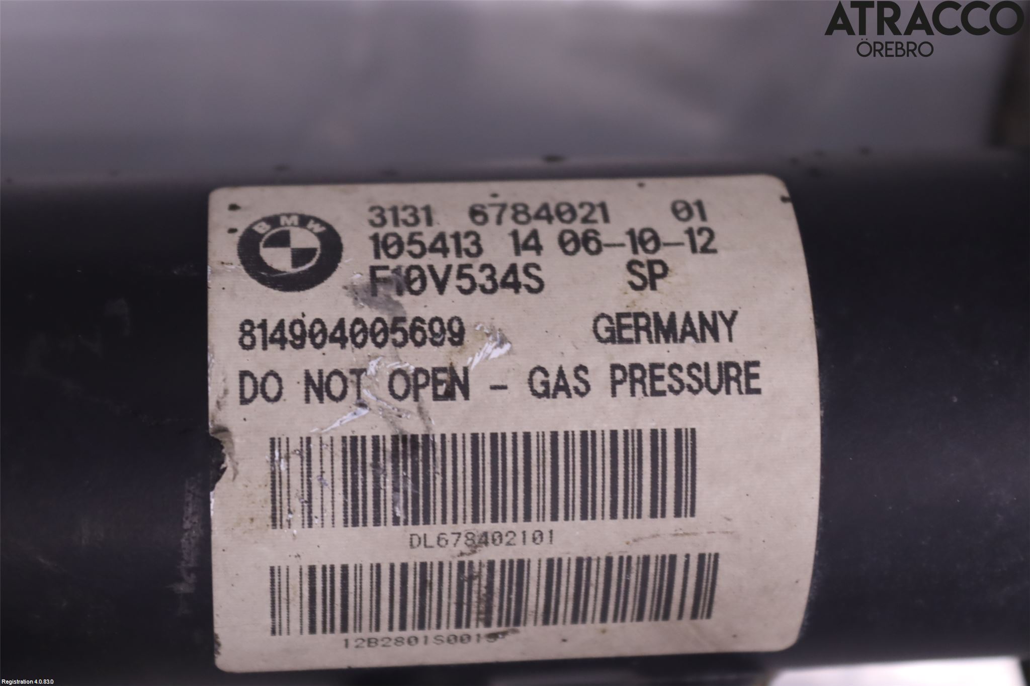 BMW 5 F10/F11/F18 09-17 Fjærbein Foran Venstre