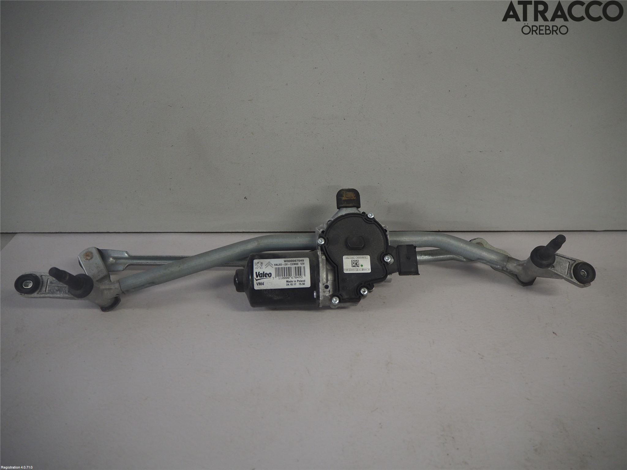 Peugeot EXPERT/E-EXPERT 17- Viskermotor Frontrute