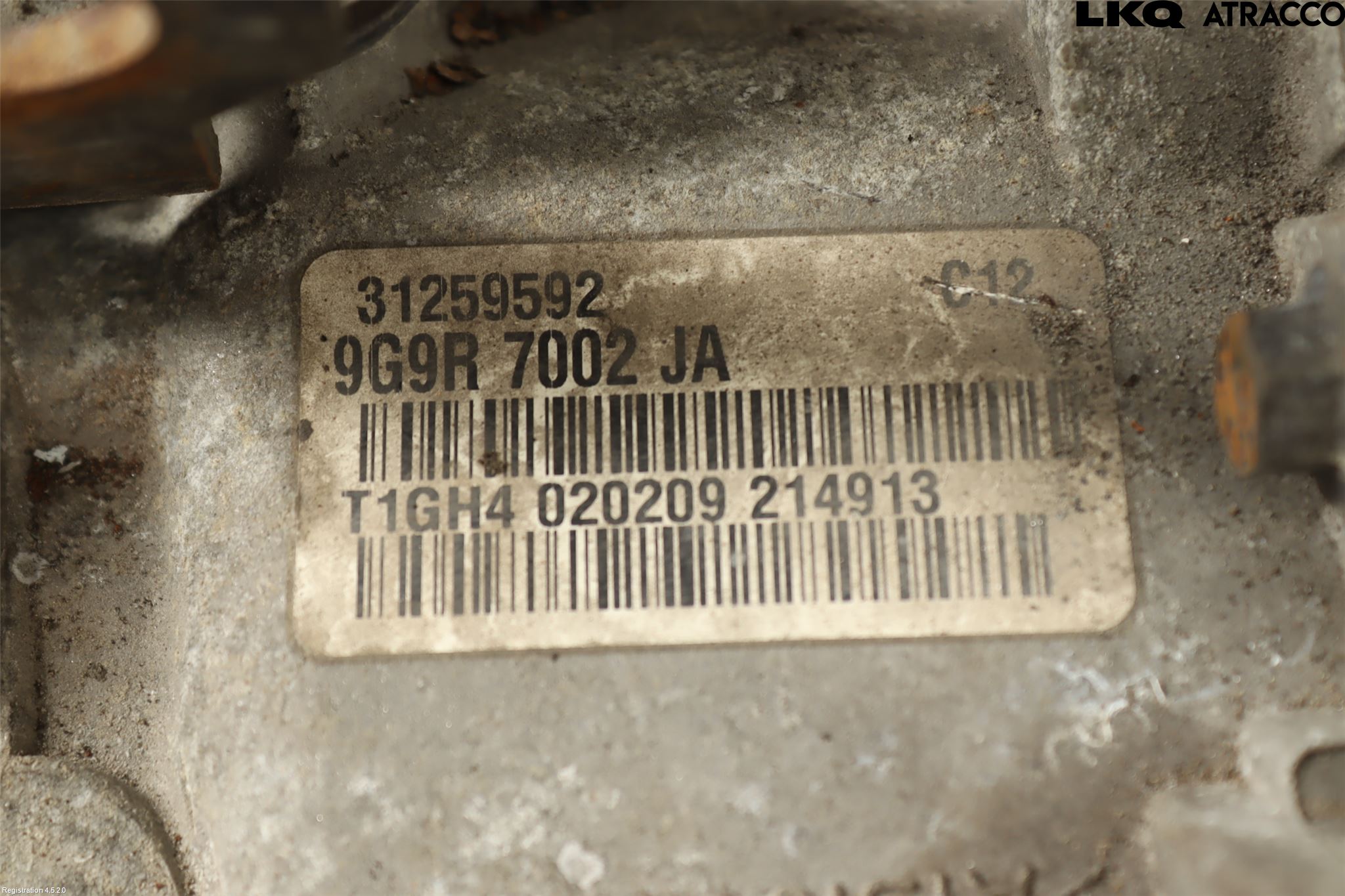 Volvo V70 08-13 Gearkasse 6 Trinn