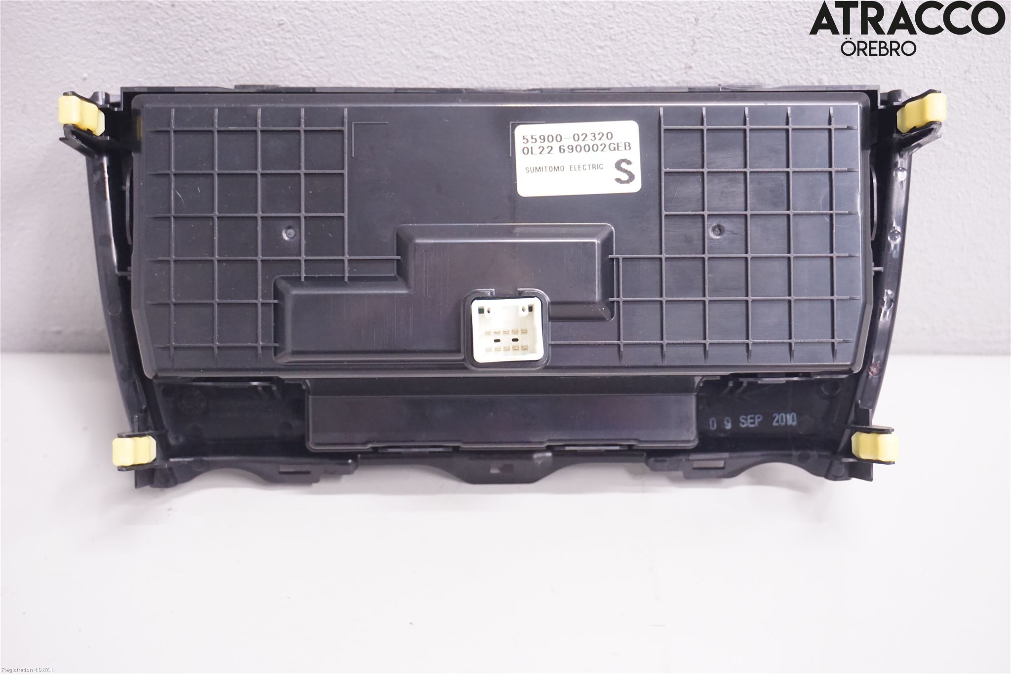 Toyota AURIS 10-12 Varme Ac Betjening-Display