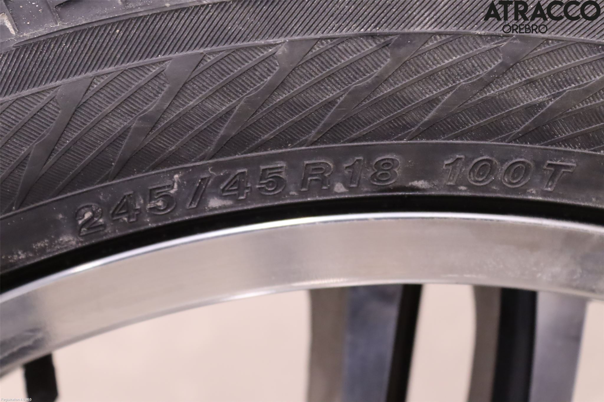 BMW 5 F10/F11/F18 09-17 Dekk Vinter Med Felg