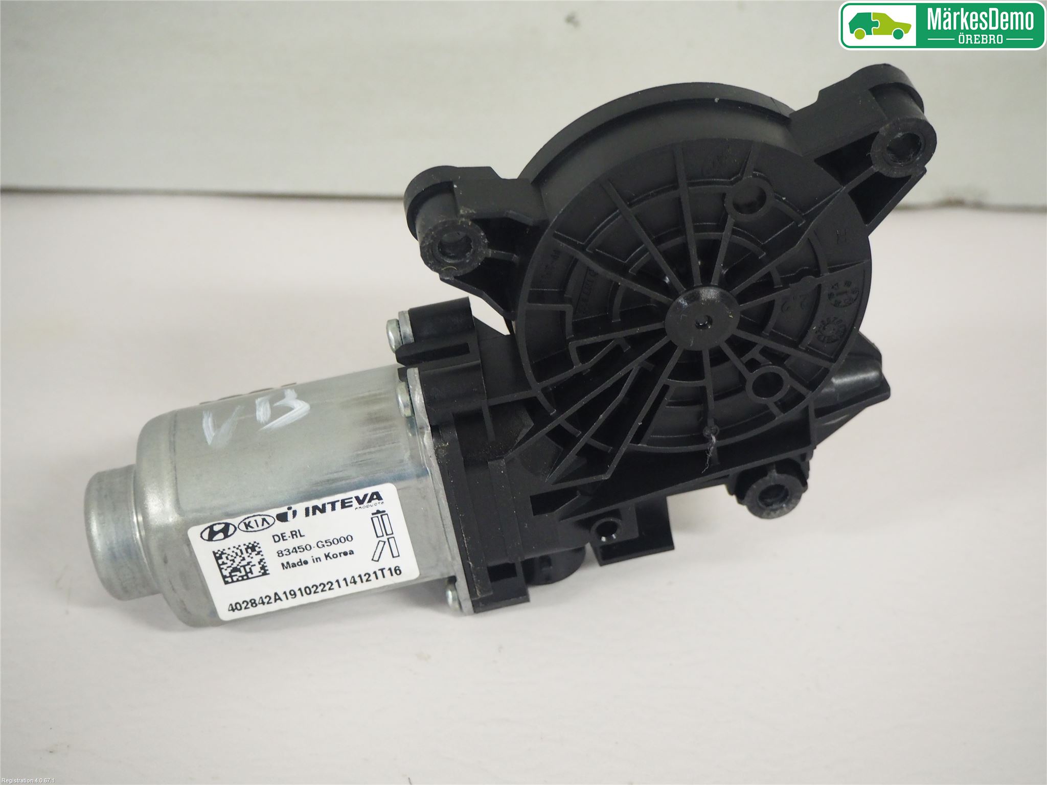 Kia NIRO (DE) 17-22 Vindusheismotor