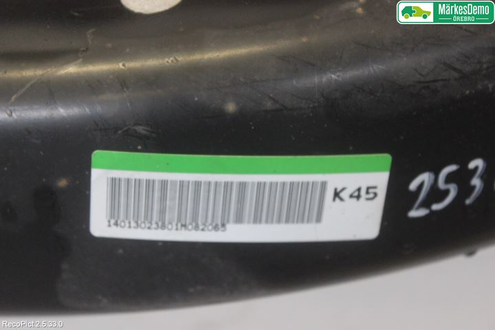 Fiat SCUDO 07-16 Bakaksel Feste Travers-Ramme