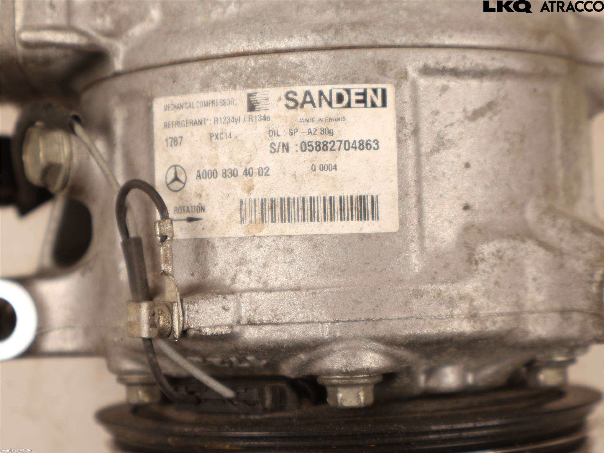 Mercedes-Benz MB C-KLASS (W205) 14-21 Varme Ac Kompressor