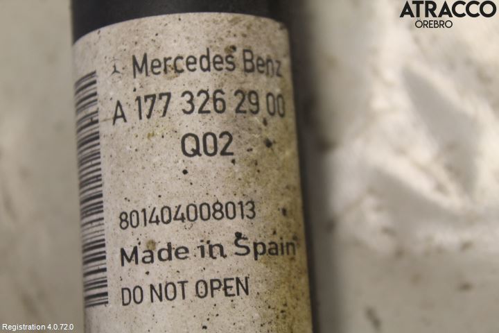 Mercedes-Benz MB A-KLASS (W177) 18- Støtdemper Bak