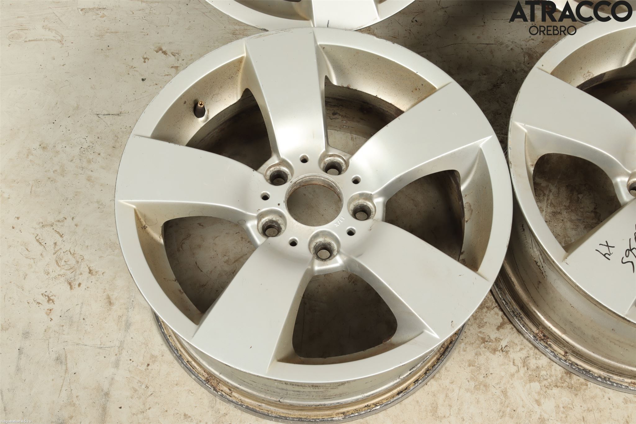 BMW 5 E60/61 Sed/Tou 02-10 Felg Aluminium Sett 4Stk