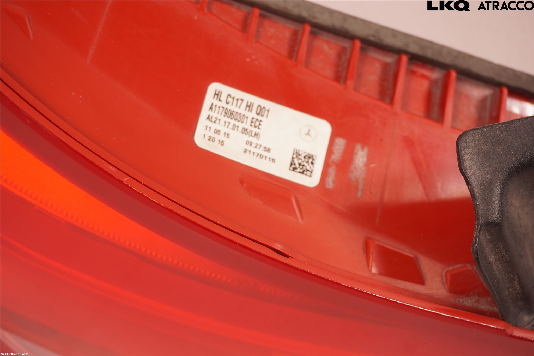 Mercedes-Benz MB CLA-KLASS (C117/X117) 13-19 Baklykt Venstre