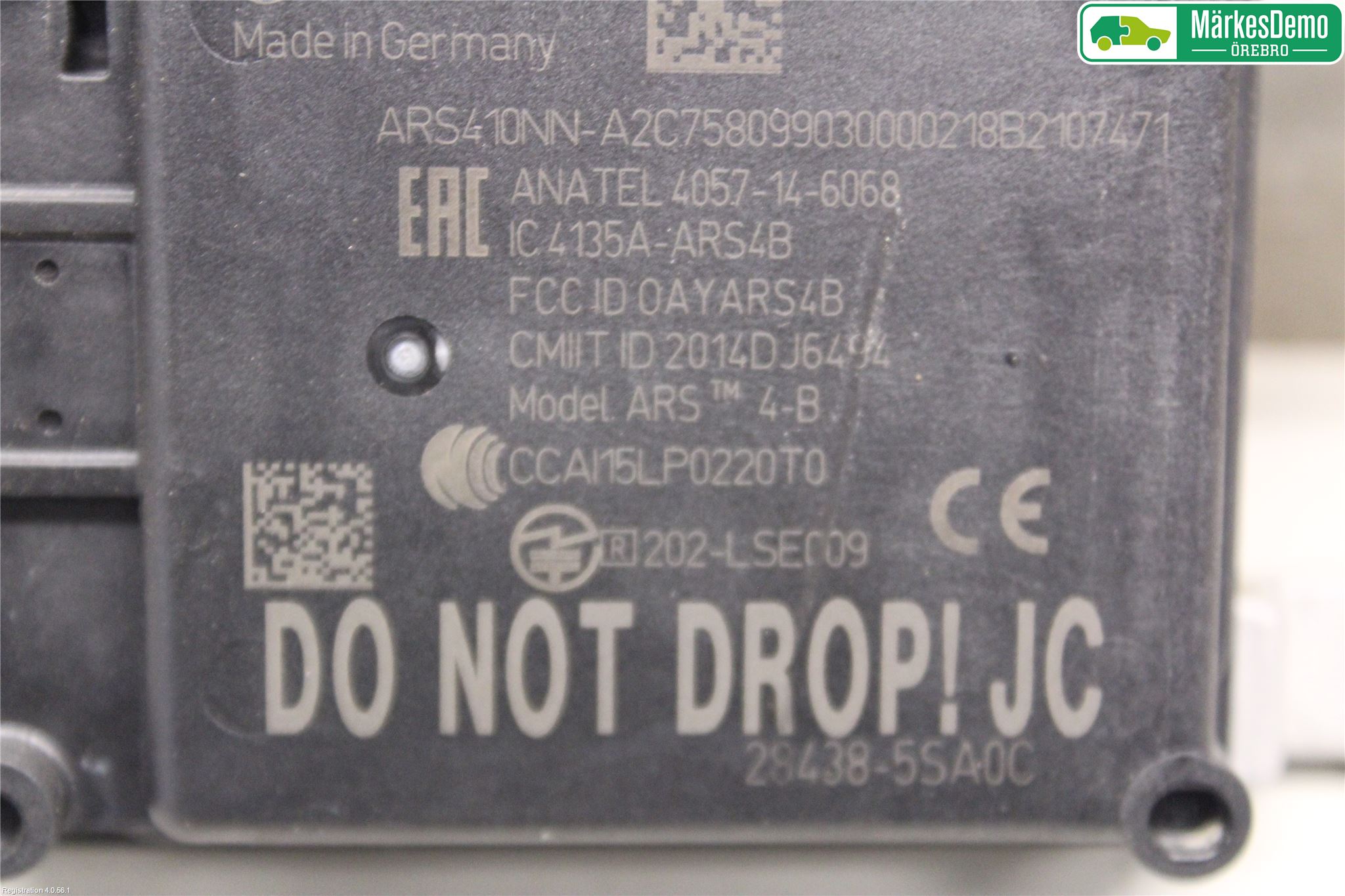 Nissan LEAF 18- Sensor Kollisjonsbeskyttelse