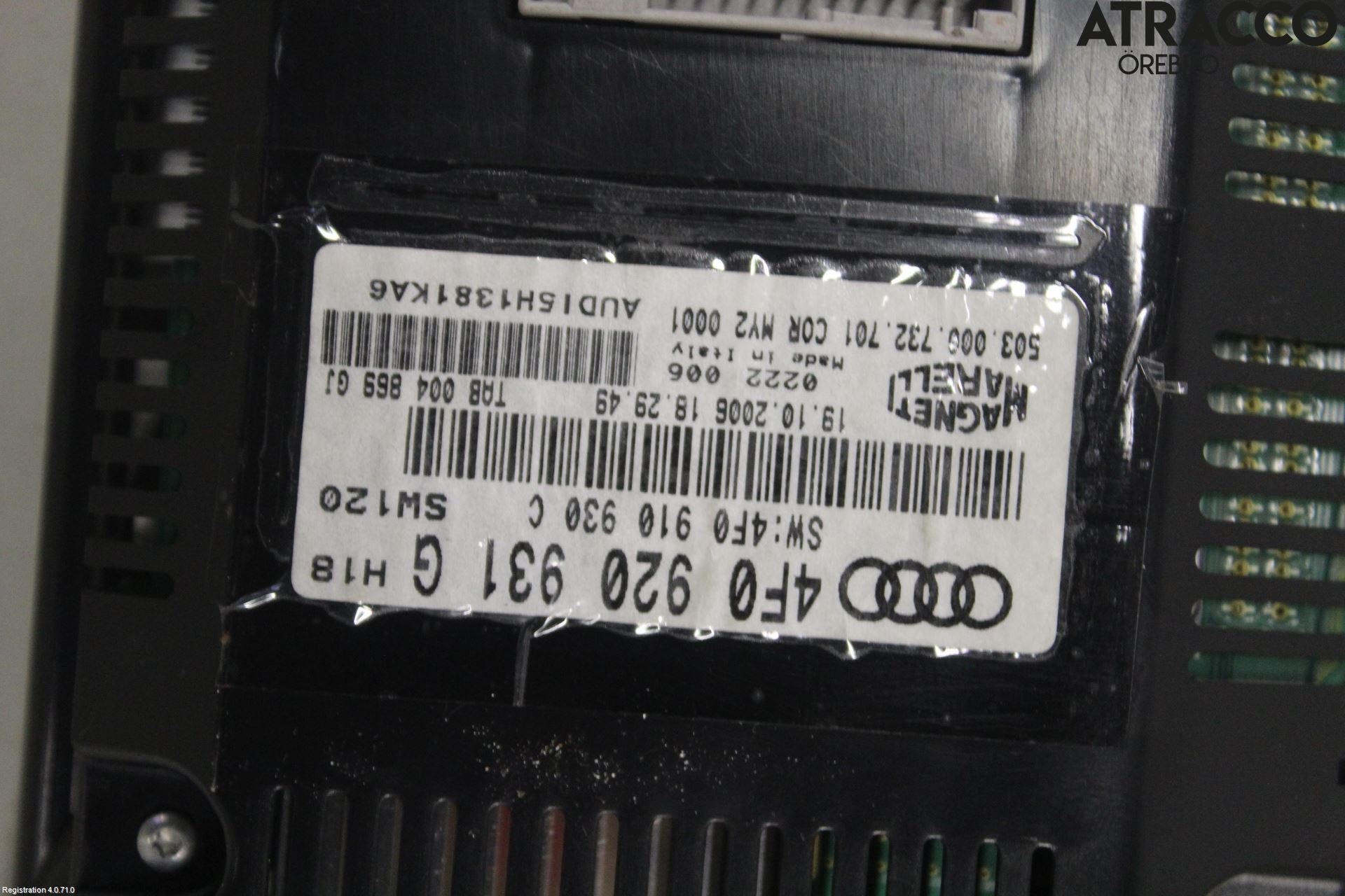 Audi A6/S6     05-11 Instr Kombinert