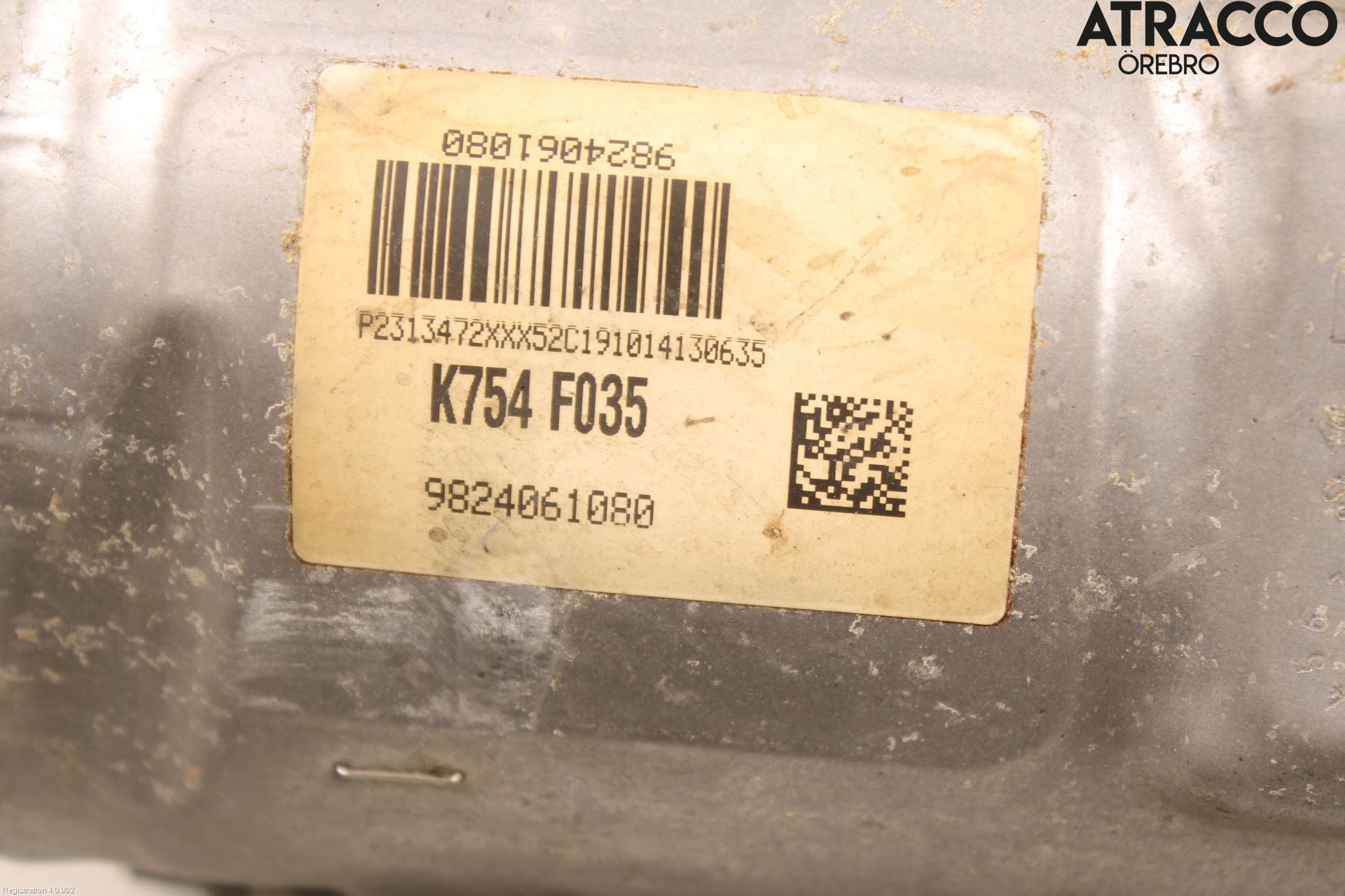Citroen DS 7 CROSSBACK 19-23 Eksos Partikketfilter