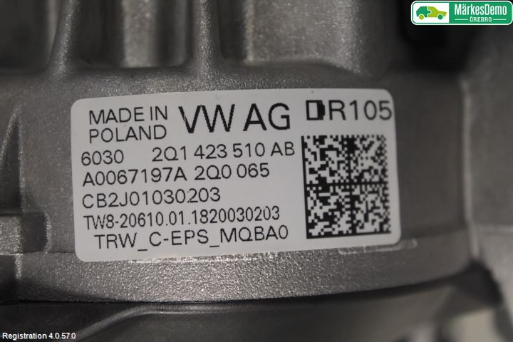 Seat ARONA Rattakselaggregat Innebygd Servo
