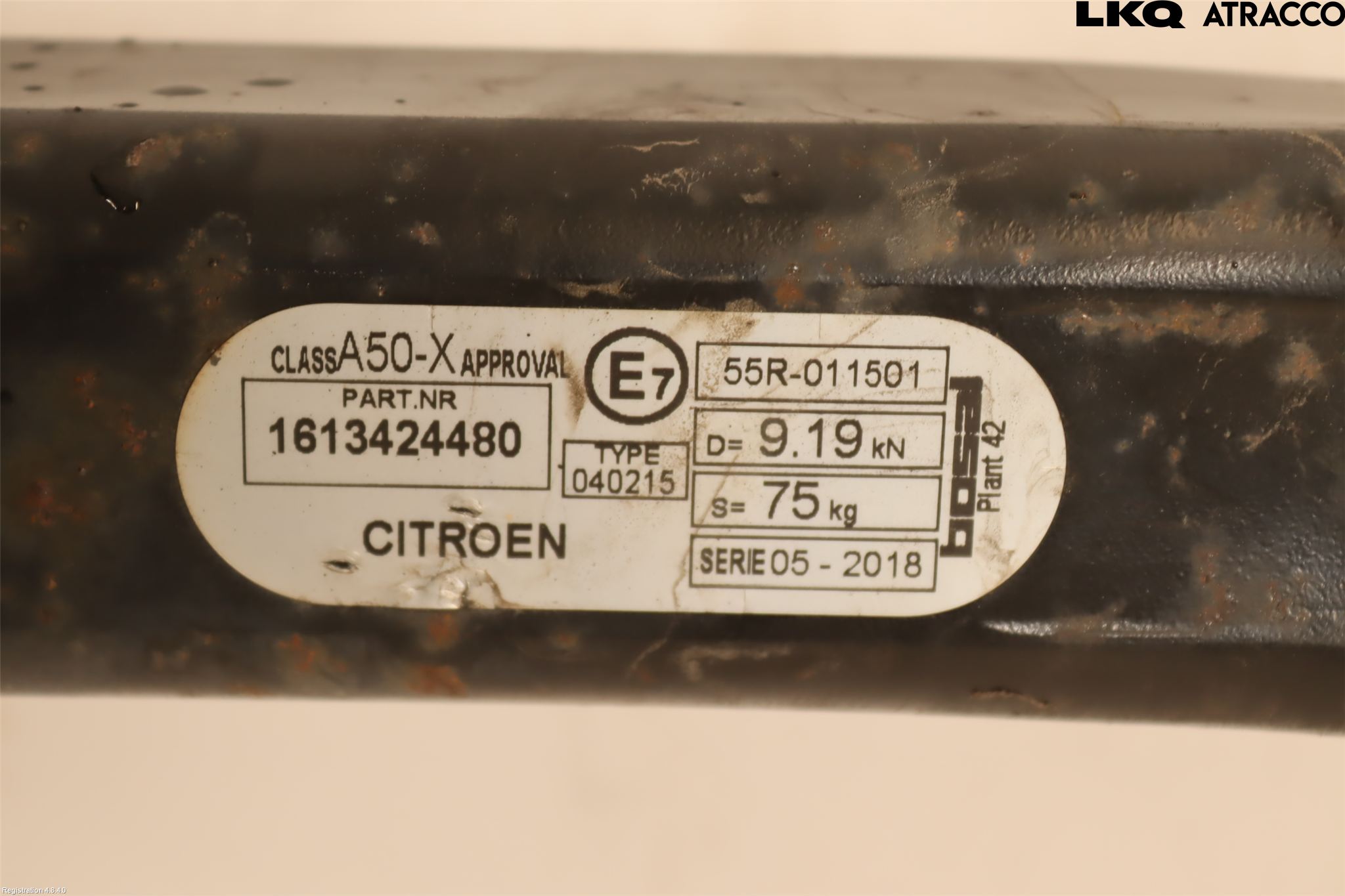 Citroen C4 II 11-18 Tilhengerfeste