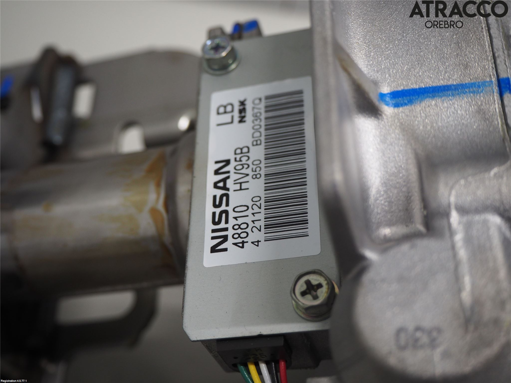 Nissan QASHQAI 17-21 Rattakselaggregat Innebygd Servo