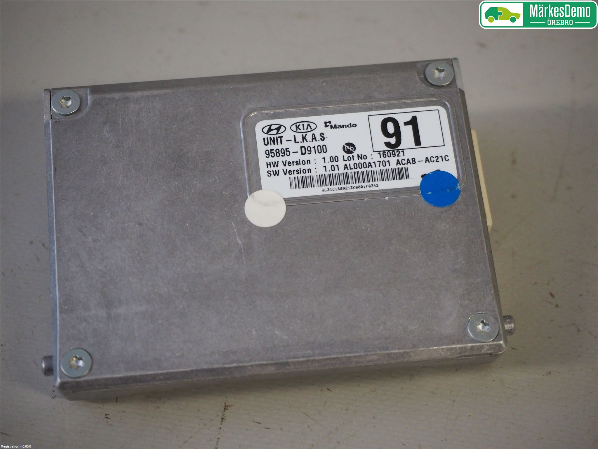 Kia SPORTAGE (QL) 16-21 Sensor Kollisjonsbeskyttelse