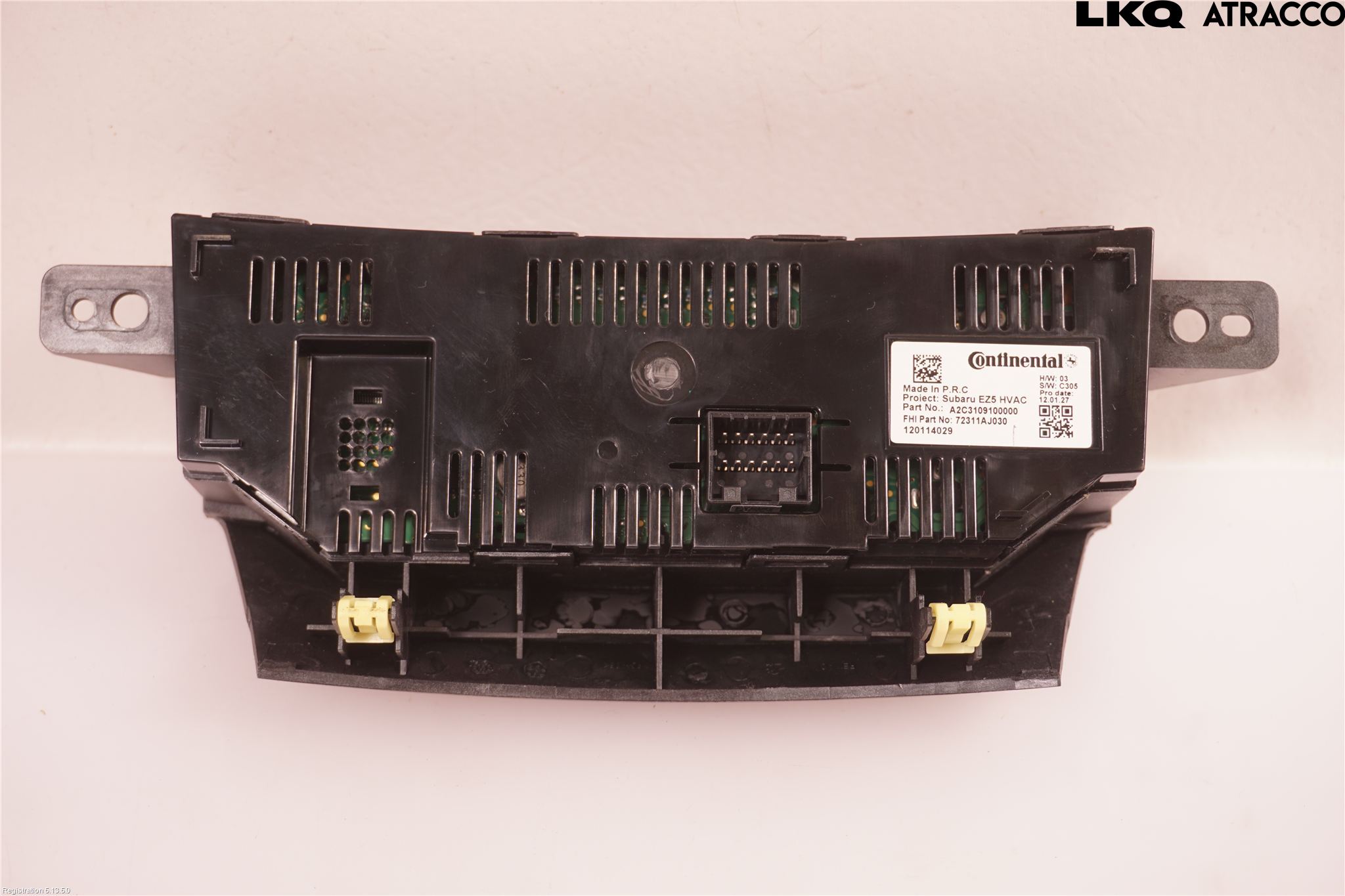 Subaru OUTBACK 10-15 Varme Ac Betjening-Display