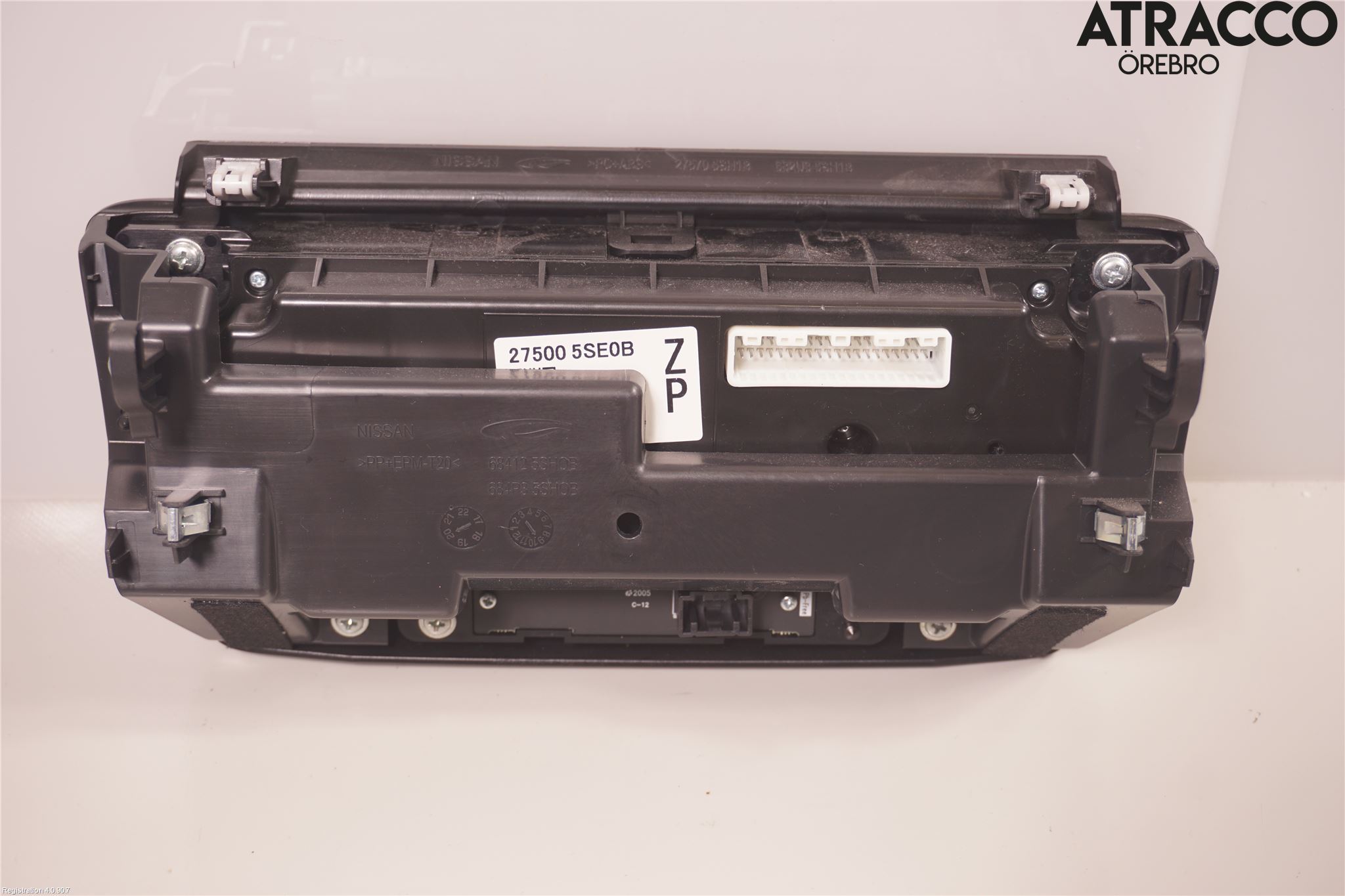 Nissan LEAF 18- Varme Ac Betjening-Display
