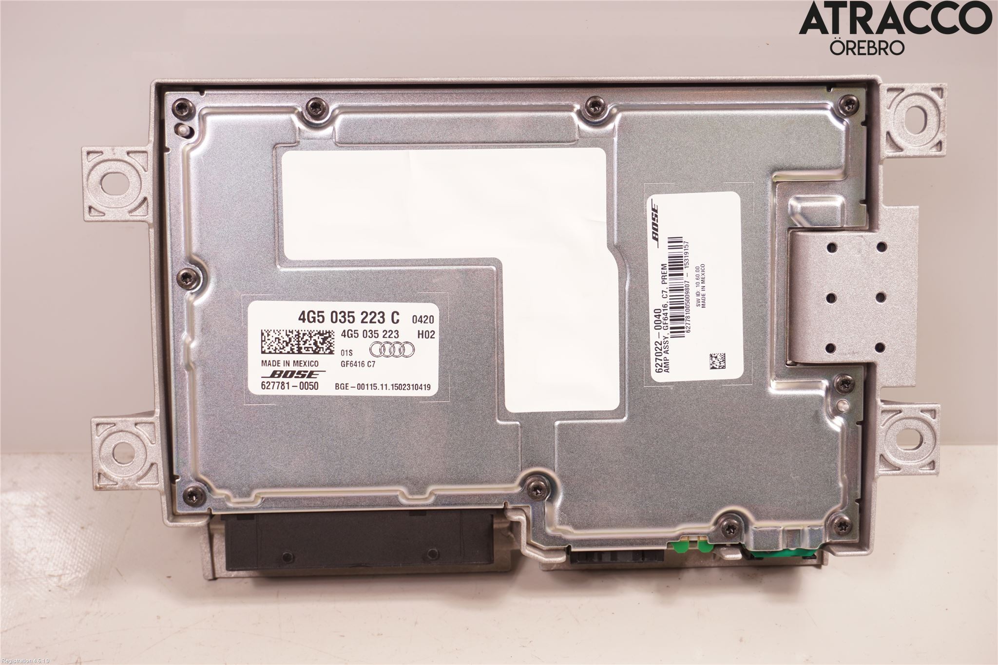 Audi A7/S7 4G 11-17 Stereo Forsterker