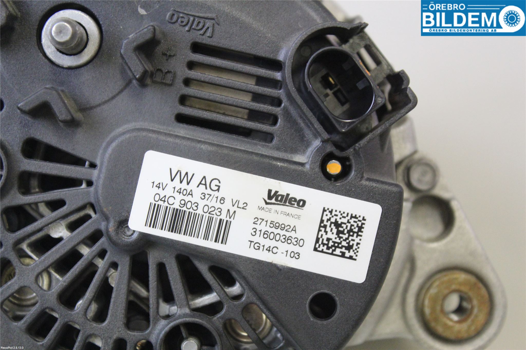 Skoda OCTAVIA (5E) 13-20 Dynamo