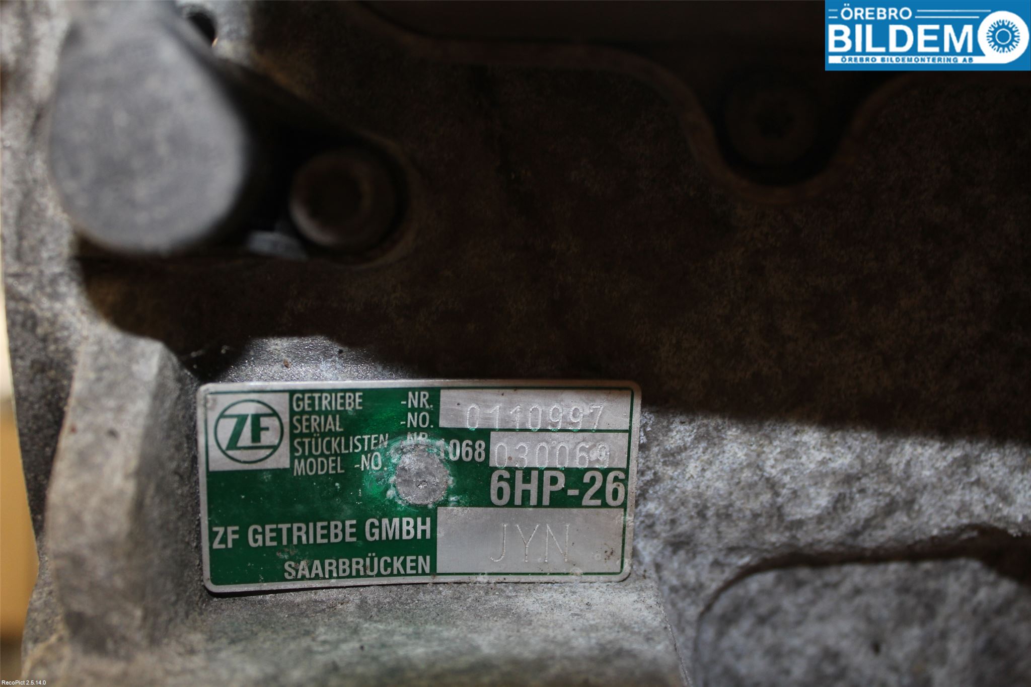 Audi A8/S8 4E  02-09 Gearkasse Automat