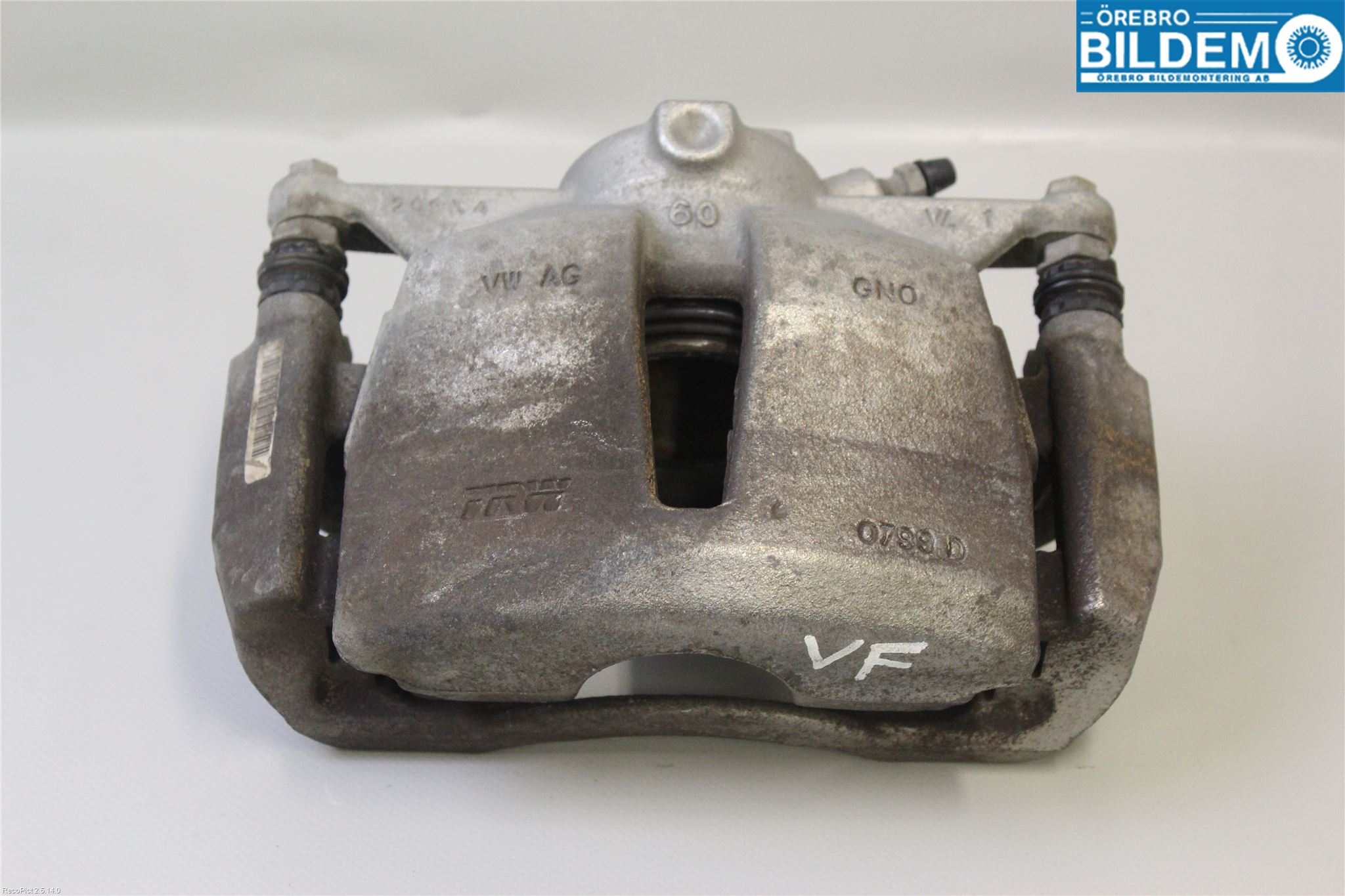 Volkswagen VW SHARAN 11- Bremsecaliper Foran Venstre