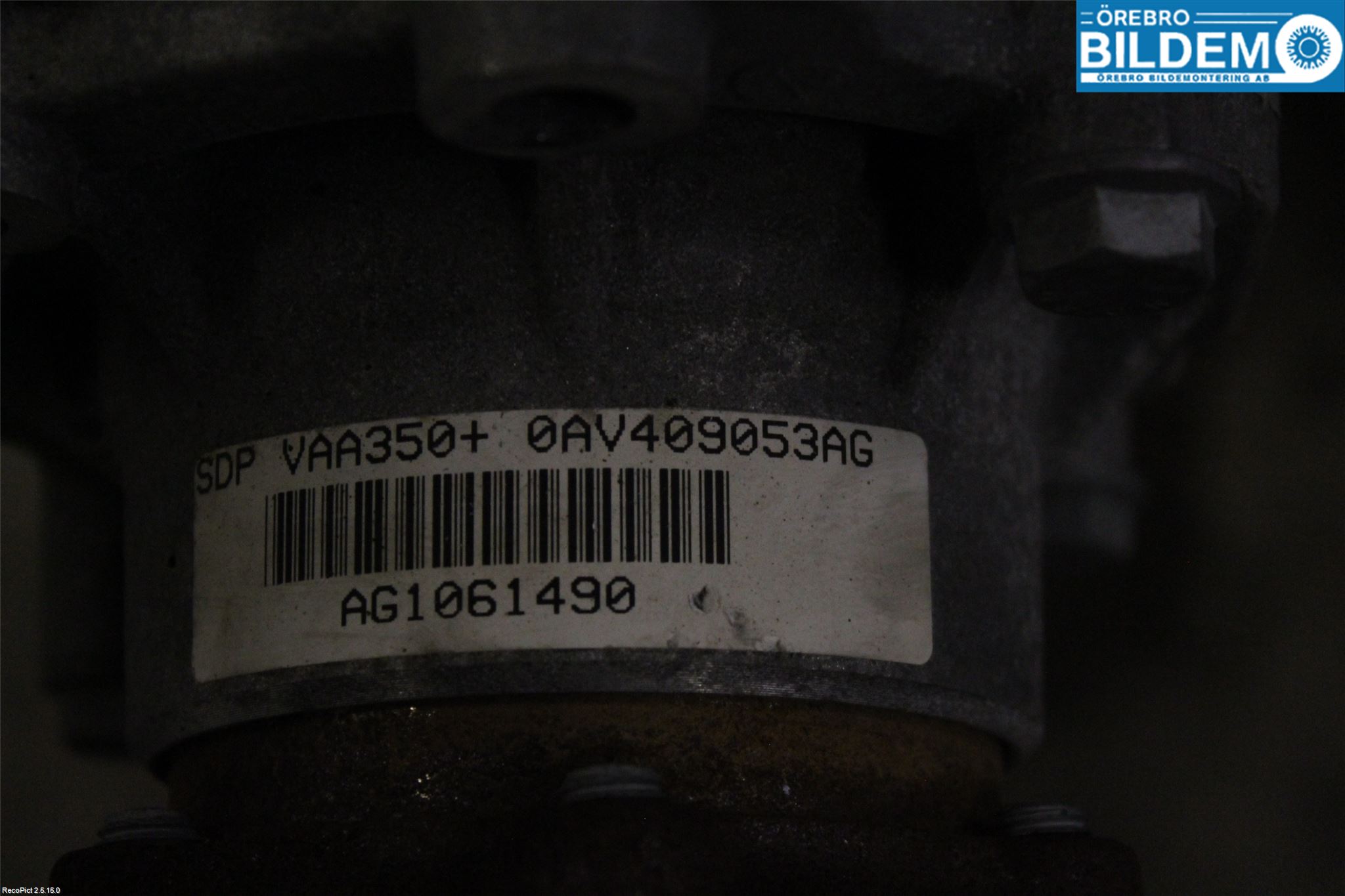 Volkswagen VW PASSAT 11-14 Gearkasse Automat