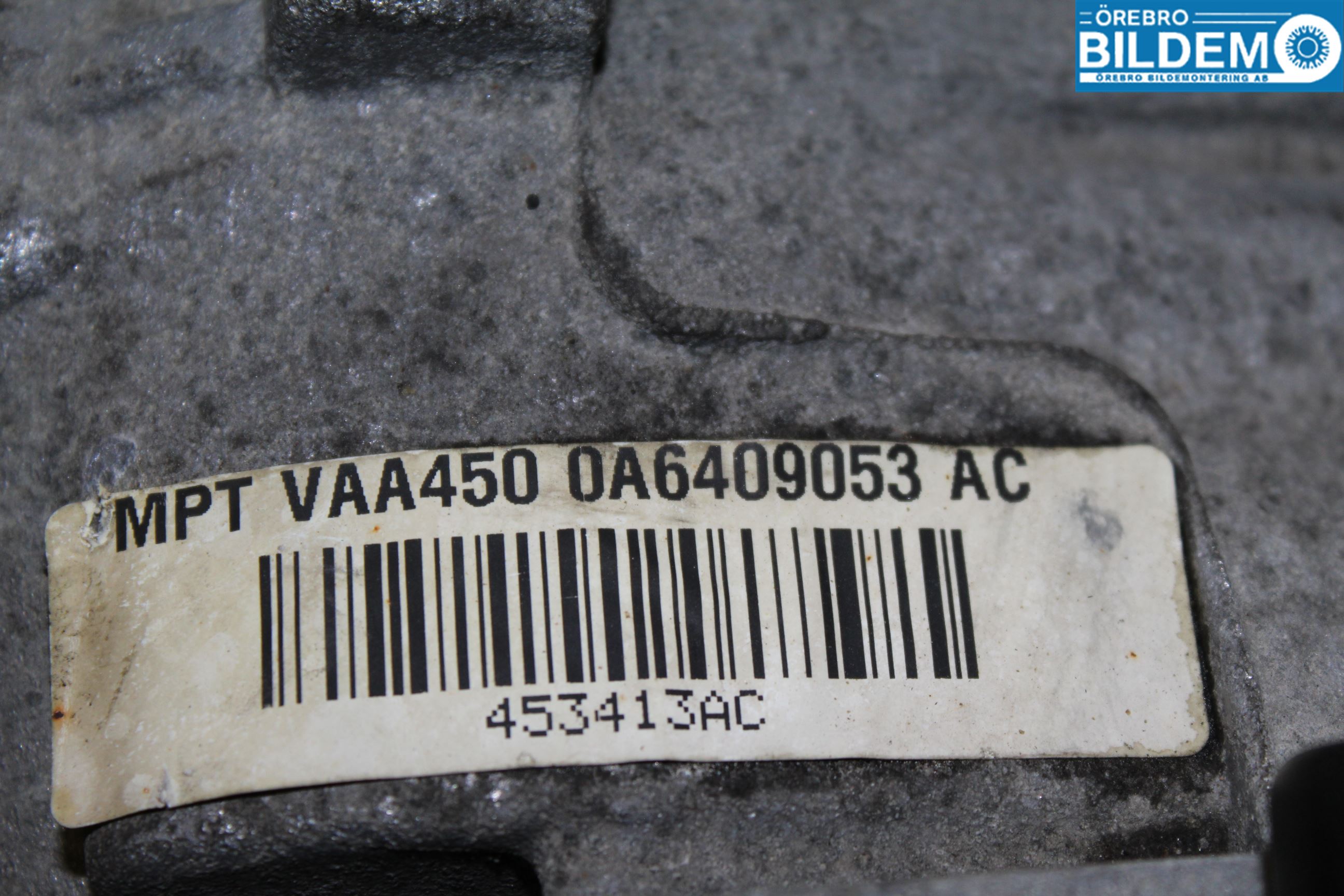 Volkswagen VW TIGUAN 07-16 Gearkasse Fordelingskasse