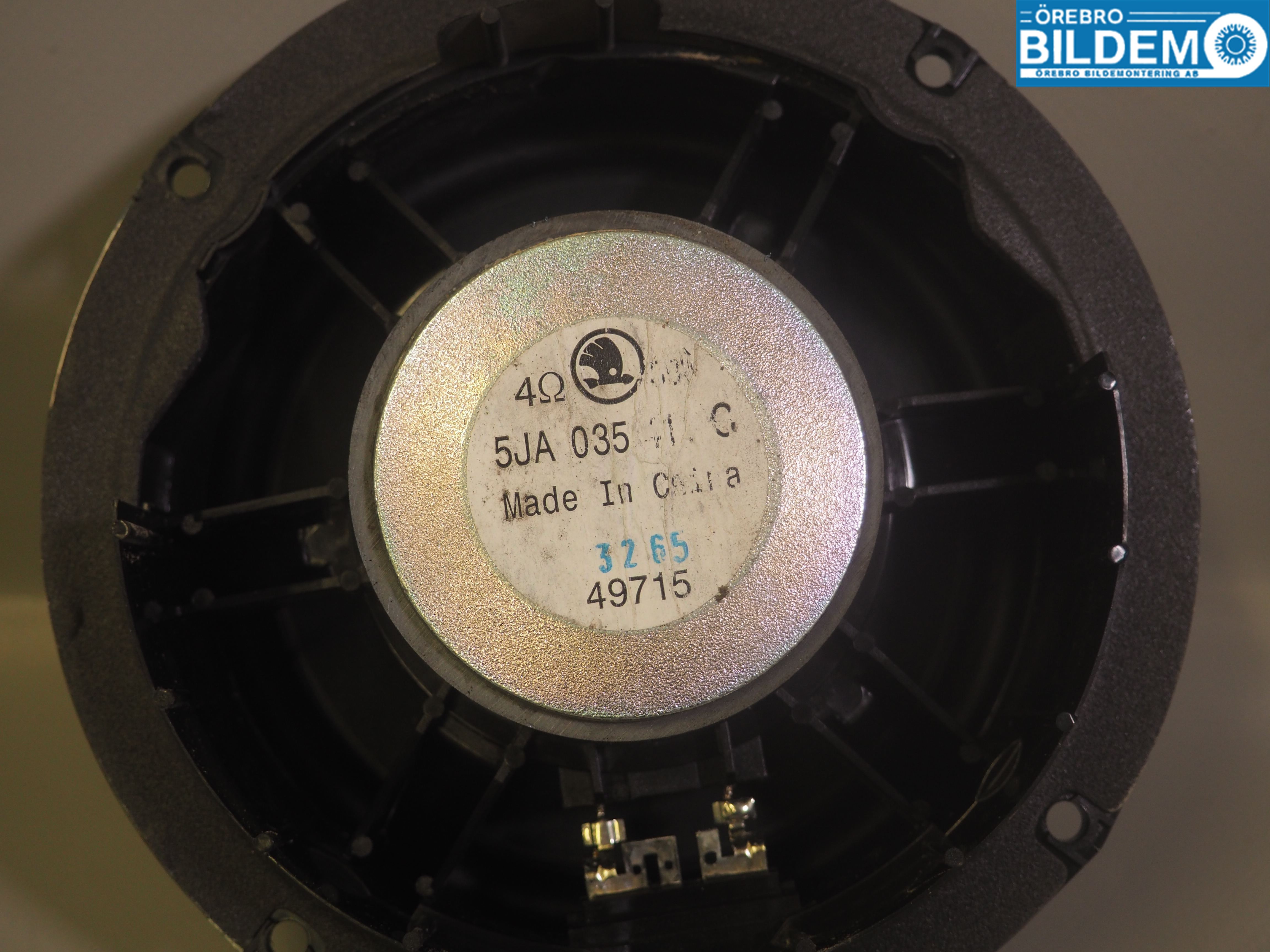 Skoda FABIA 15-21 Innr Høyttaler