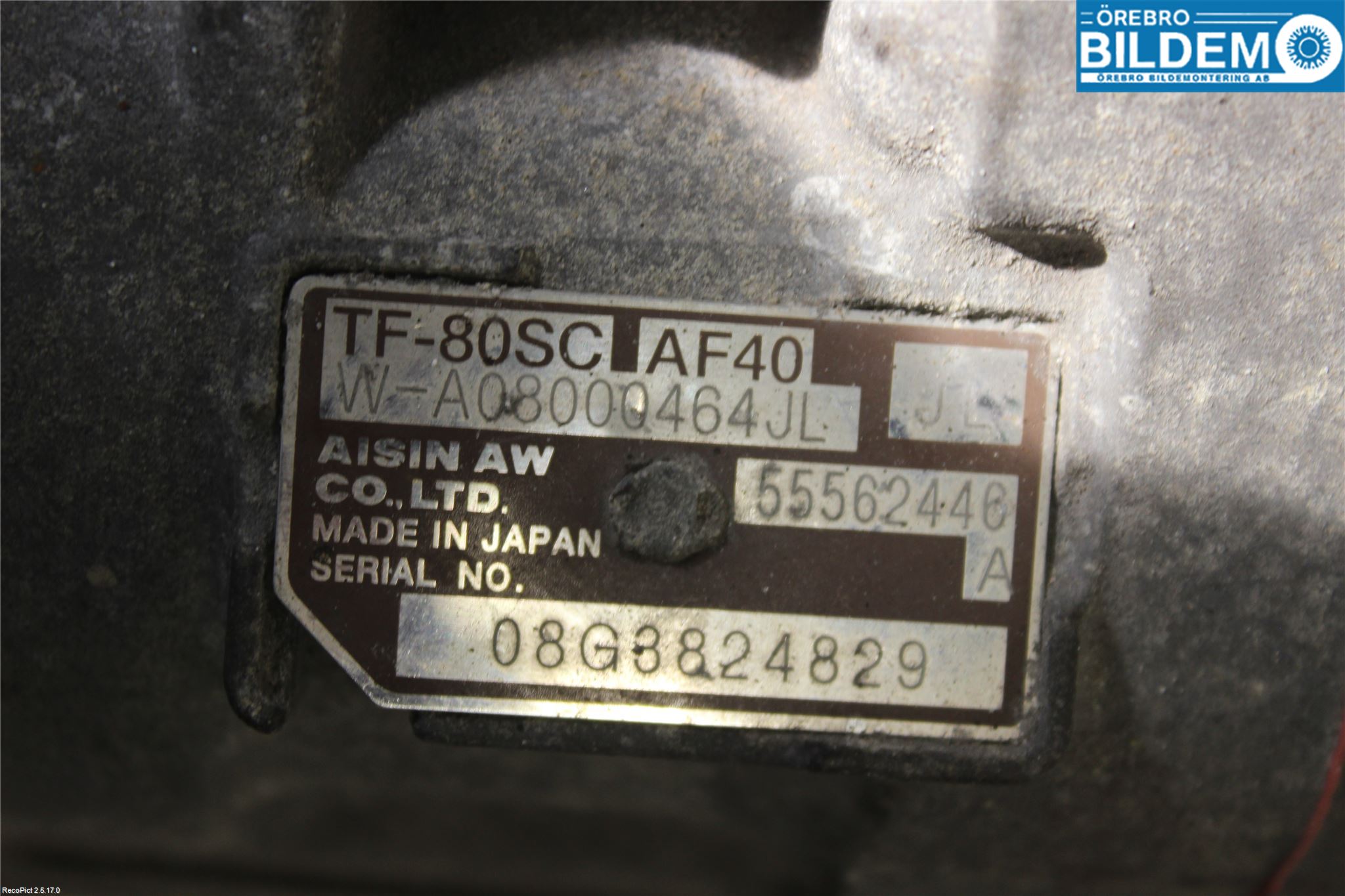 Opel INSIGNIA 09-16 Gearkasse Automat