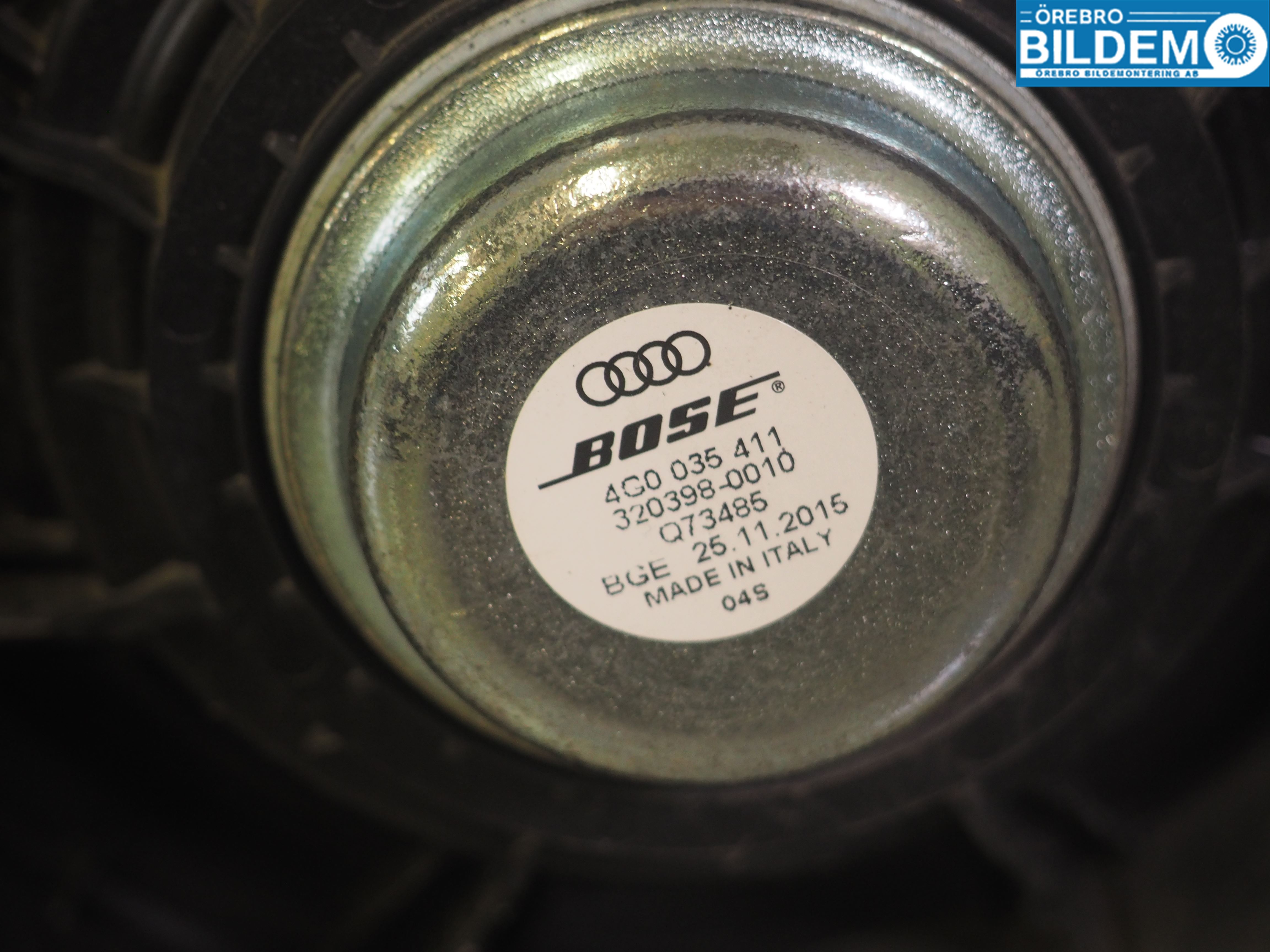 Audi A6/S6 4G 11-18 Innr Høyttaler