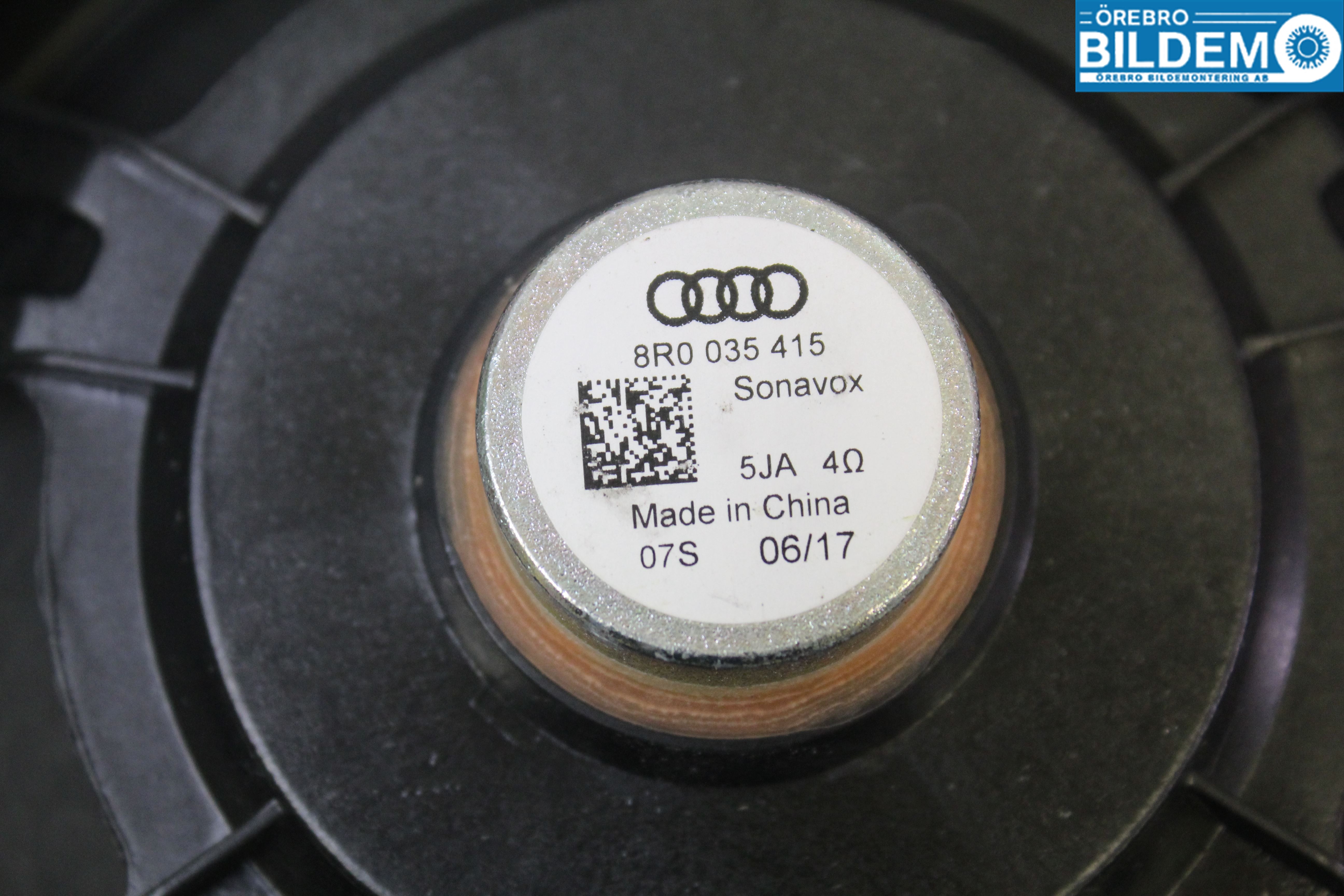 Audi Q3 8U 12-18 Innr Høyttaler
