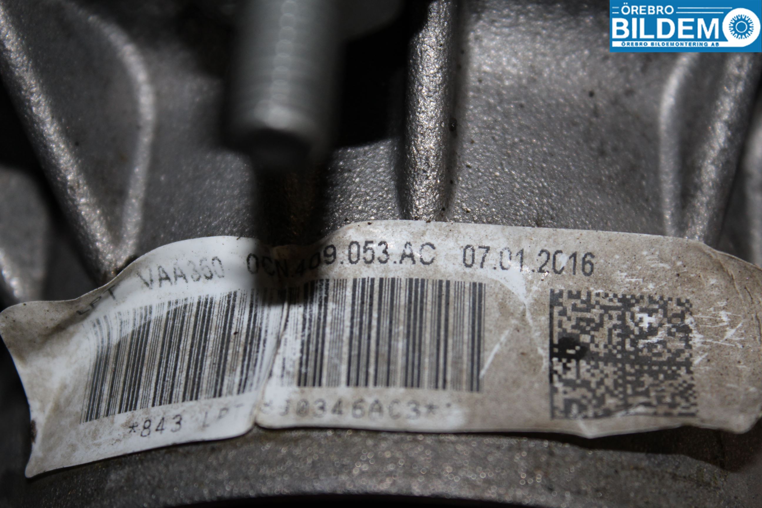Audi A3/S3 8V 13-20 Gearkasse 6 Trinn