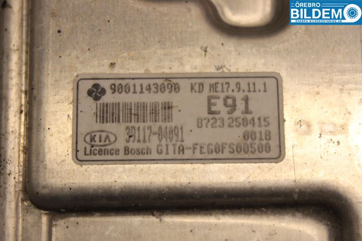 Kia PICANTO 12-17 Styreenhet Innsprøytning