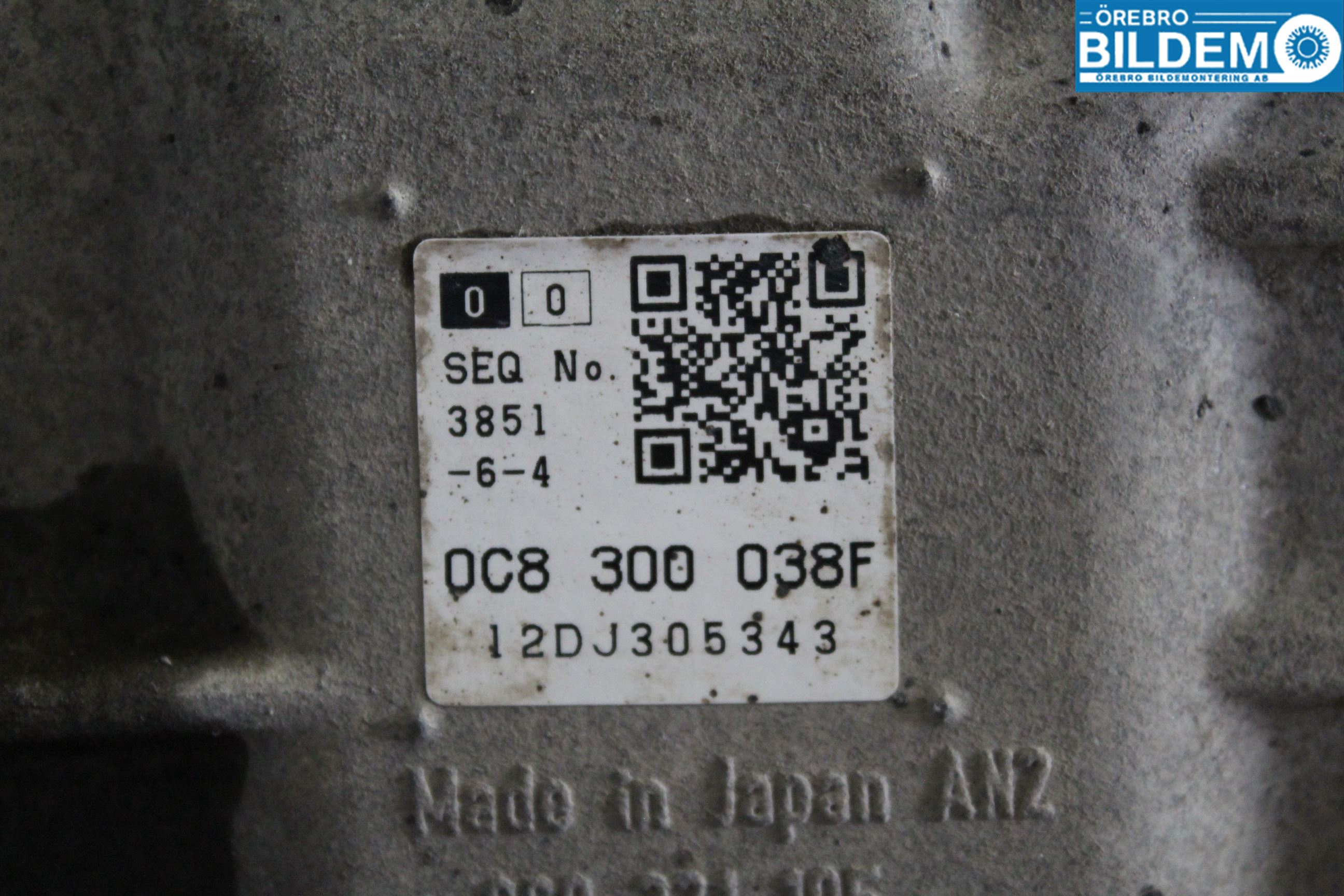 Volkswagen VW TOUAREG 7P 11-18 Gearkasse Automat