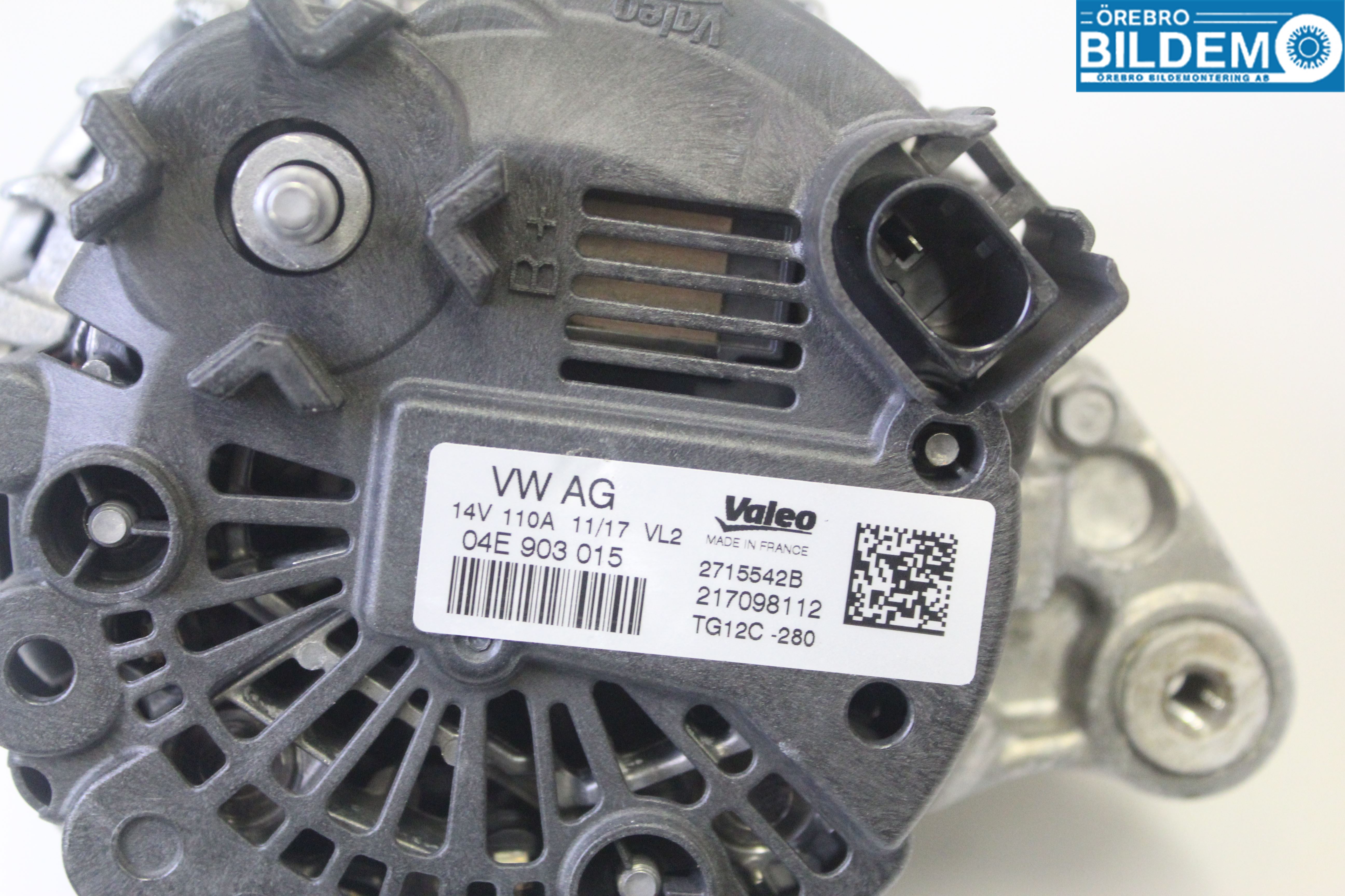 Volkswagen VW POLO 10-17 Dynamo