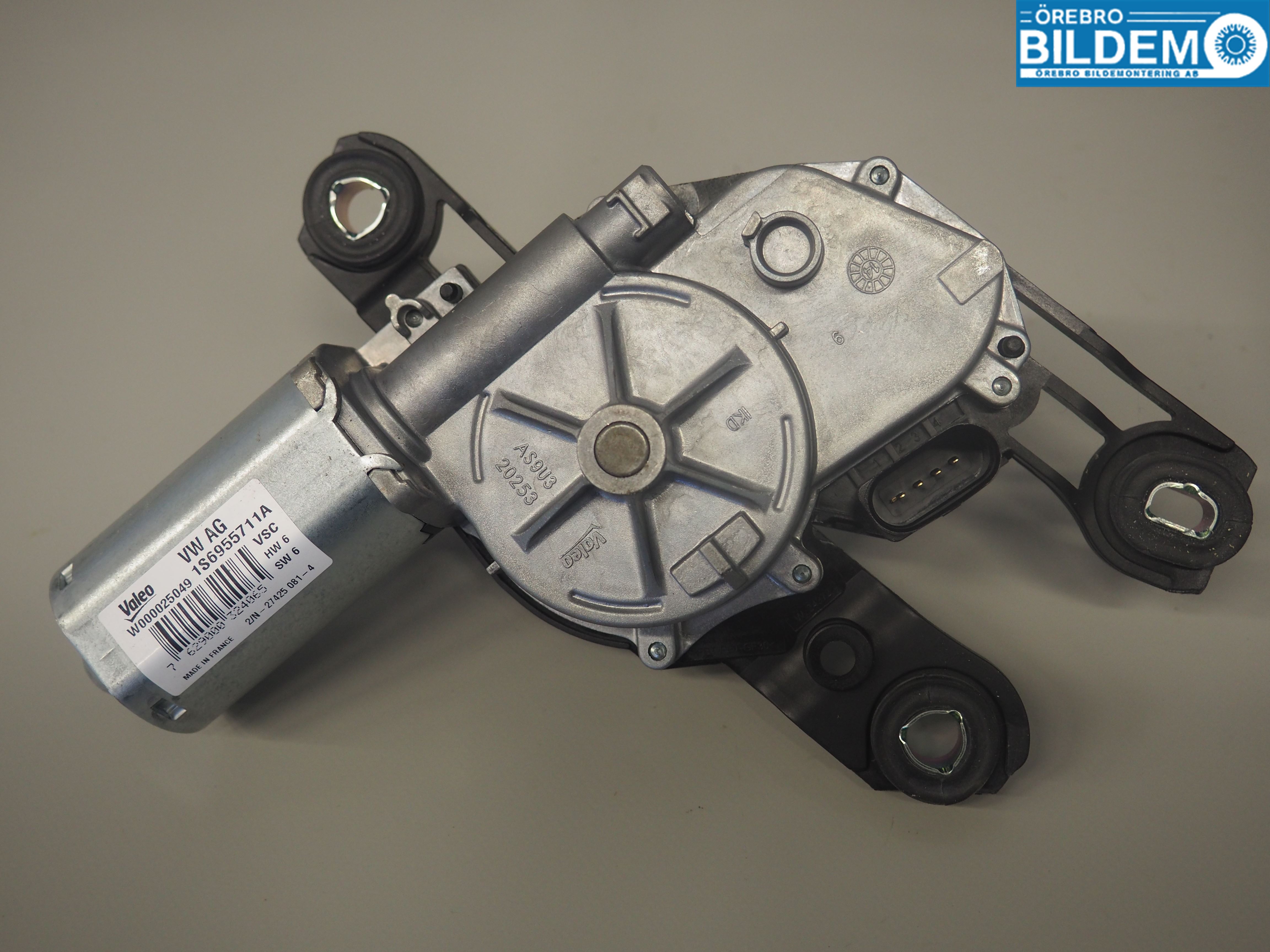 Volkswagen VW UP! / E-UP! Viskermotor Bakluke