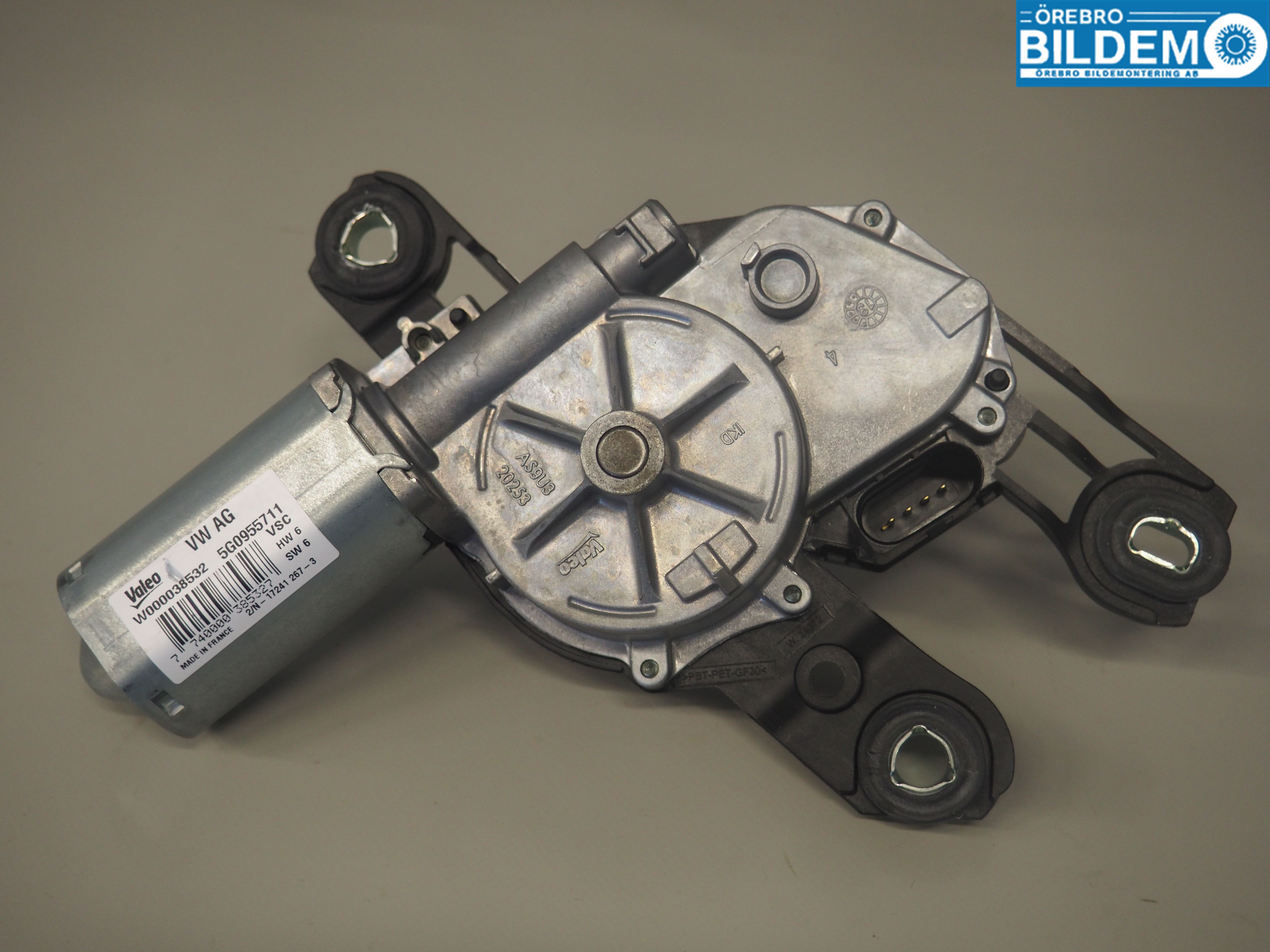 Volkswagen VW GOLF / E-GOLF VII 13-20 Viskermotor Bakluke