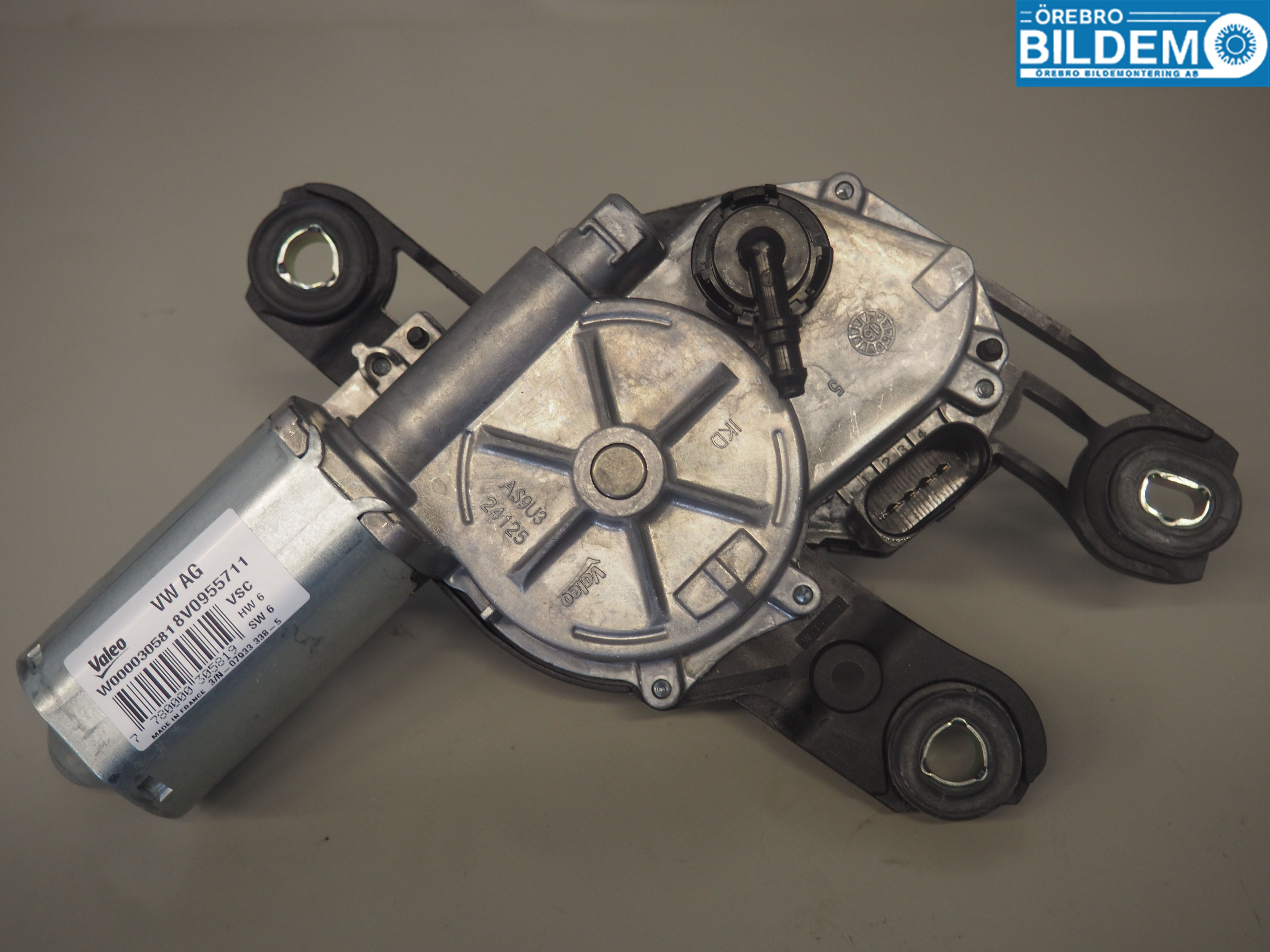 Audi A3/S3 8V 13-20 Viskermotor Bakluke