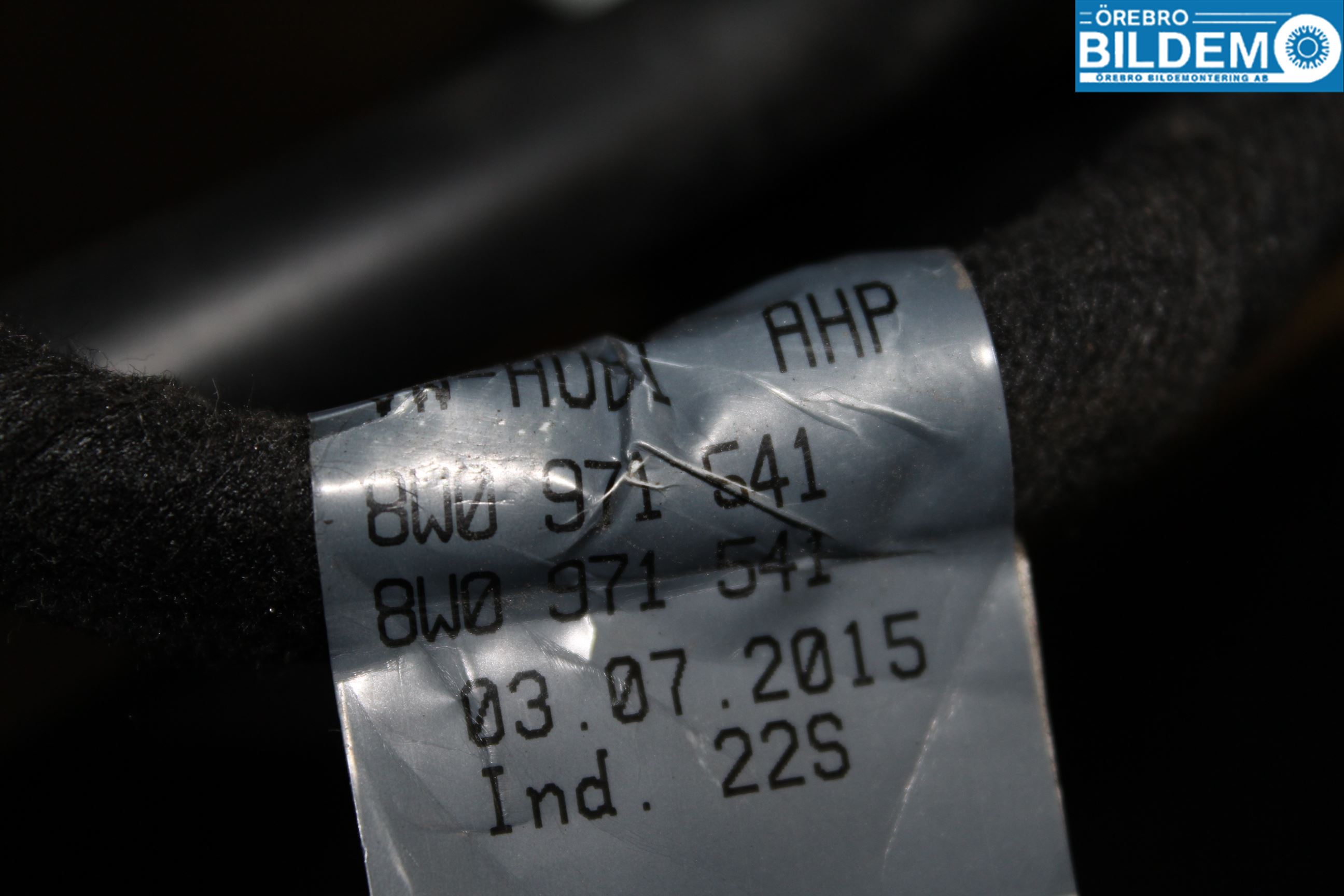 Audi A4/S4 B9 16-19 Tilhengerfeste