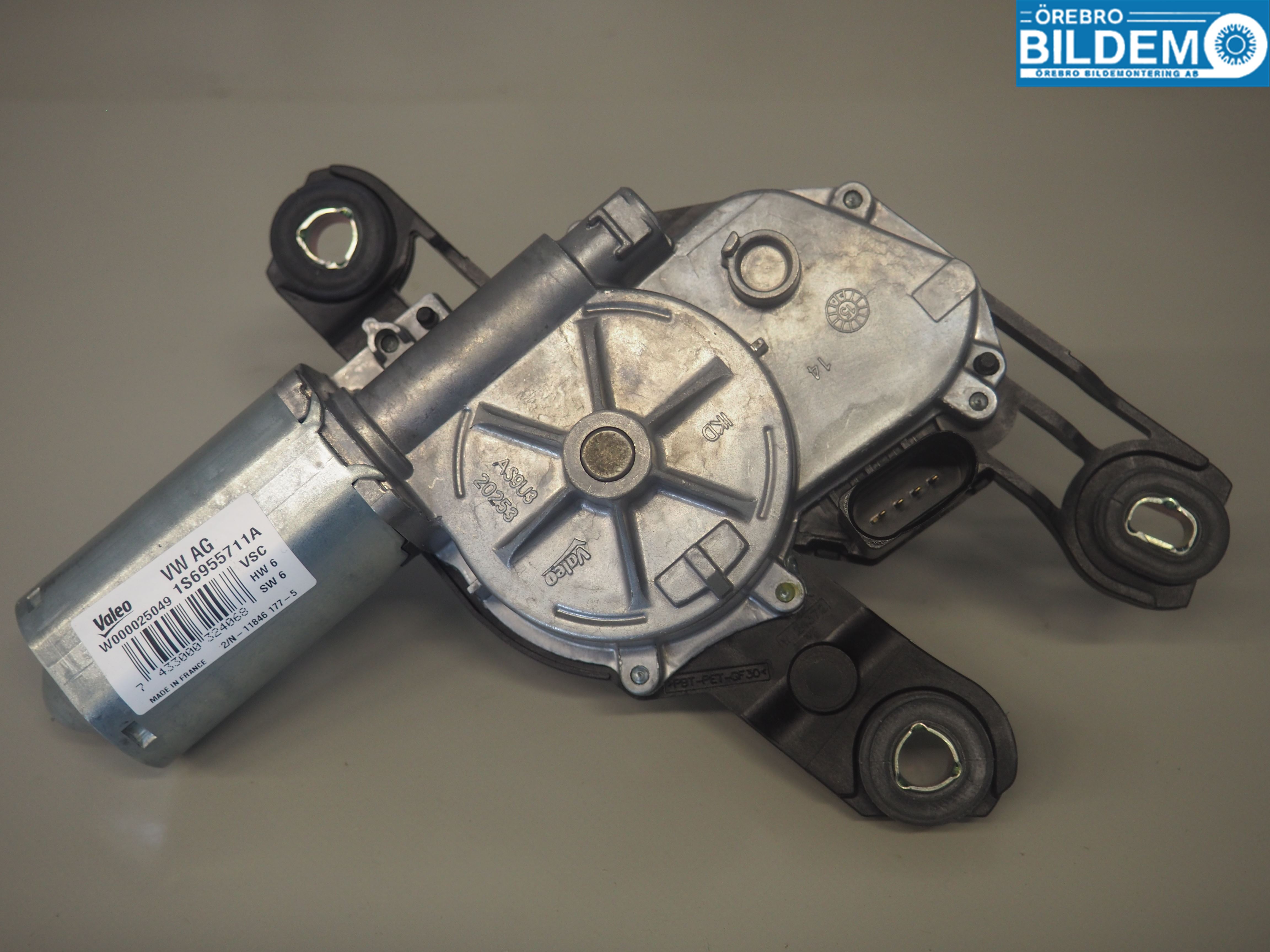 Volkswagen VW UP! / E-UP! Viskermotor Bakluke