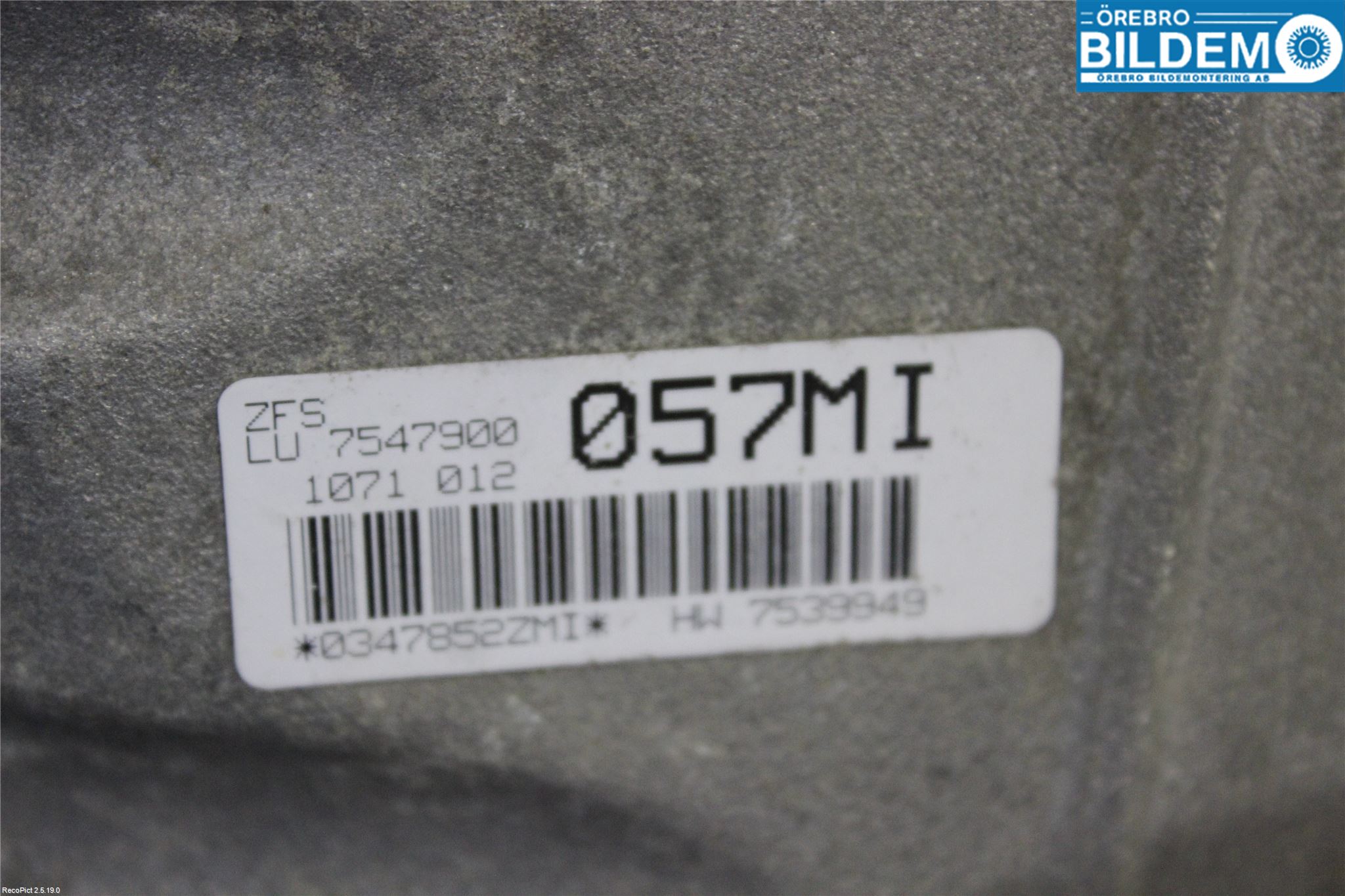 BMW 3 E90/91 SED/TOU 05-12 Gearkasse Automat
