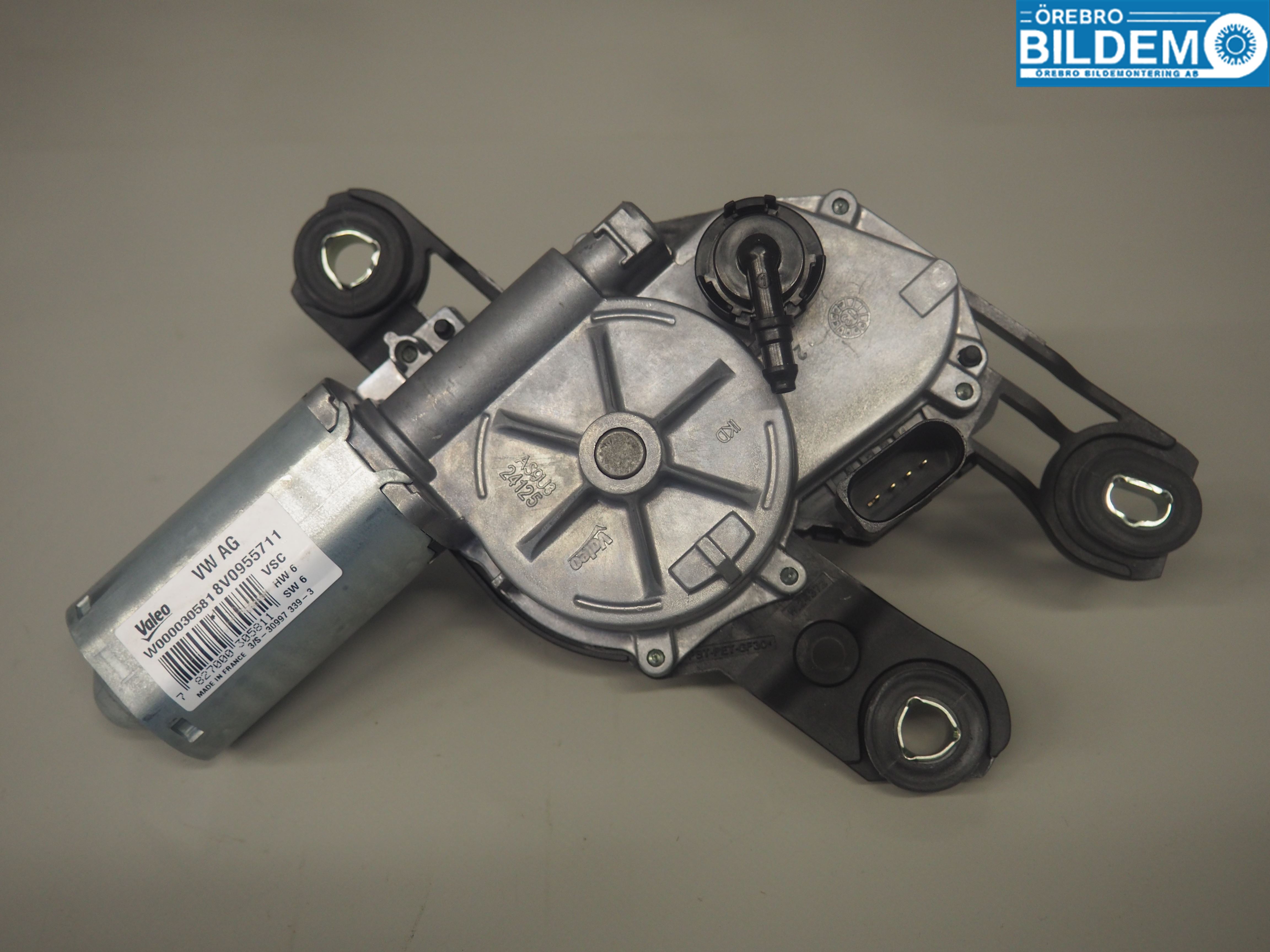 Audi A3/S3 8V 13-20 Viskermotor Bakluke